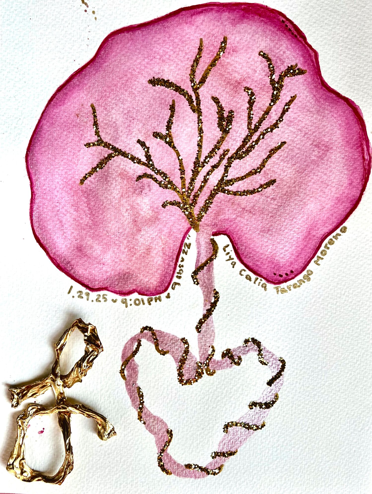 placenta art by chrashae