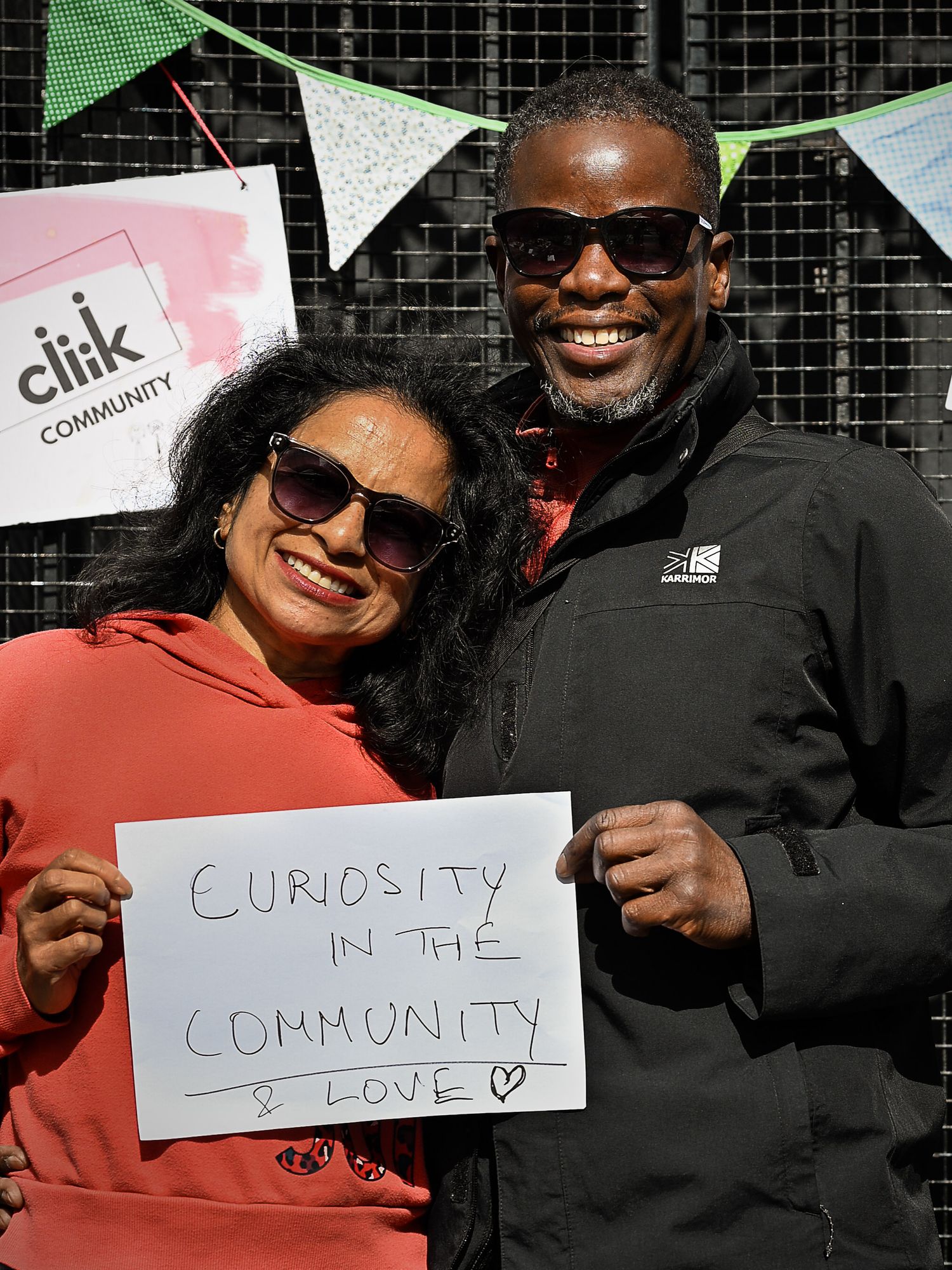 Portrait of a Stonehouse resident by photographer Arnet Donkin, sharing what they love about their community during the Union Street Party