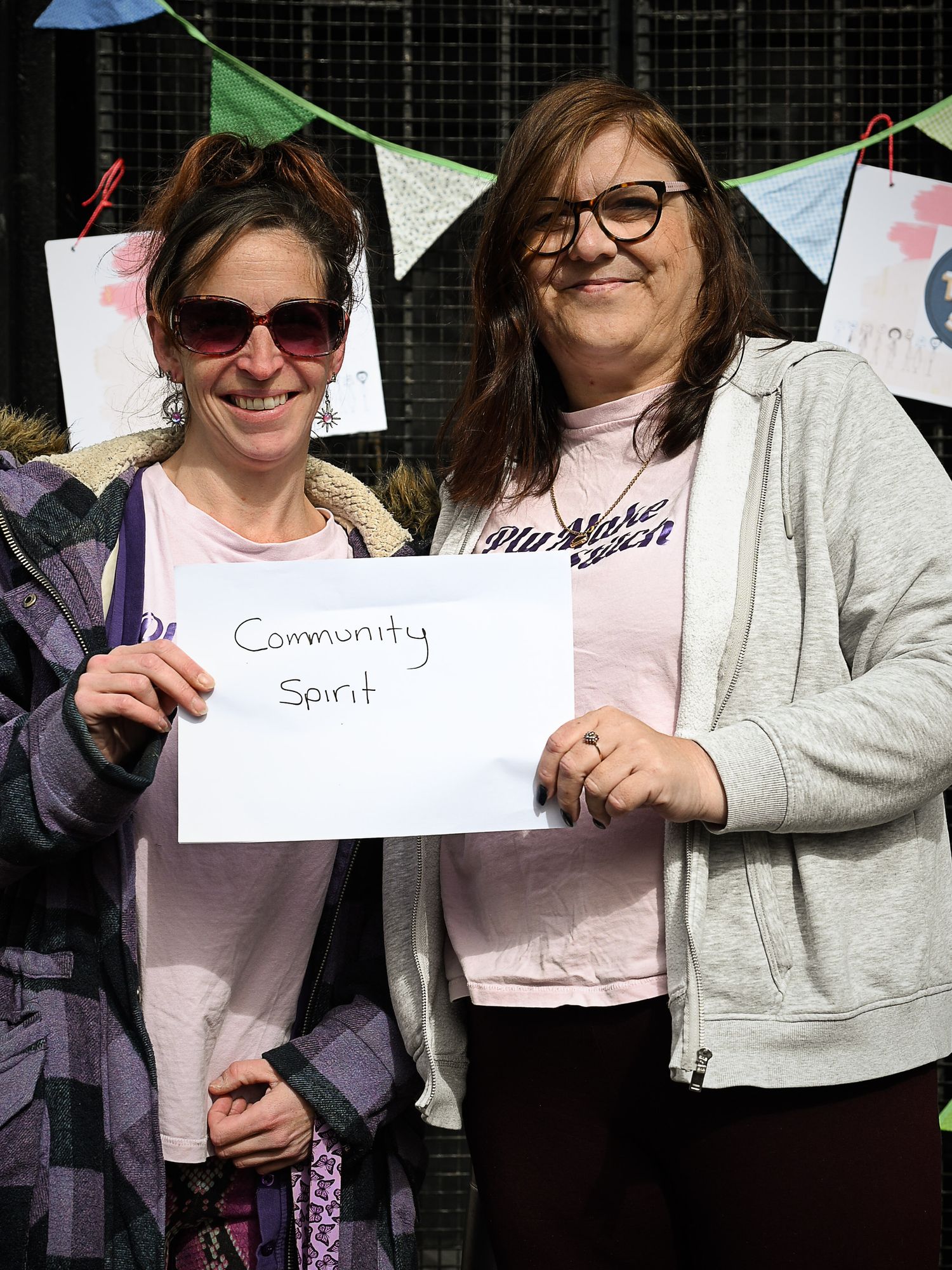Portrait of a Stonehouse resident by photographer Arnet Donkin, sharing what they love about their community during the Union Street Party