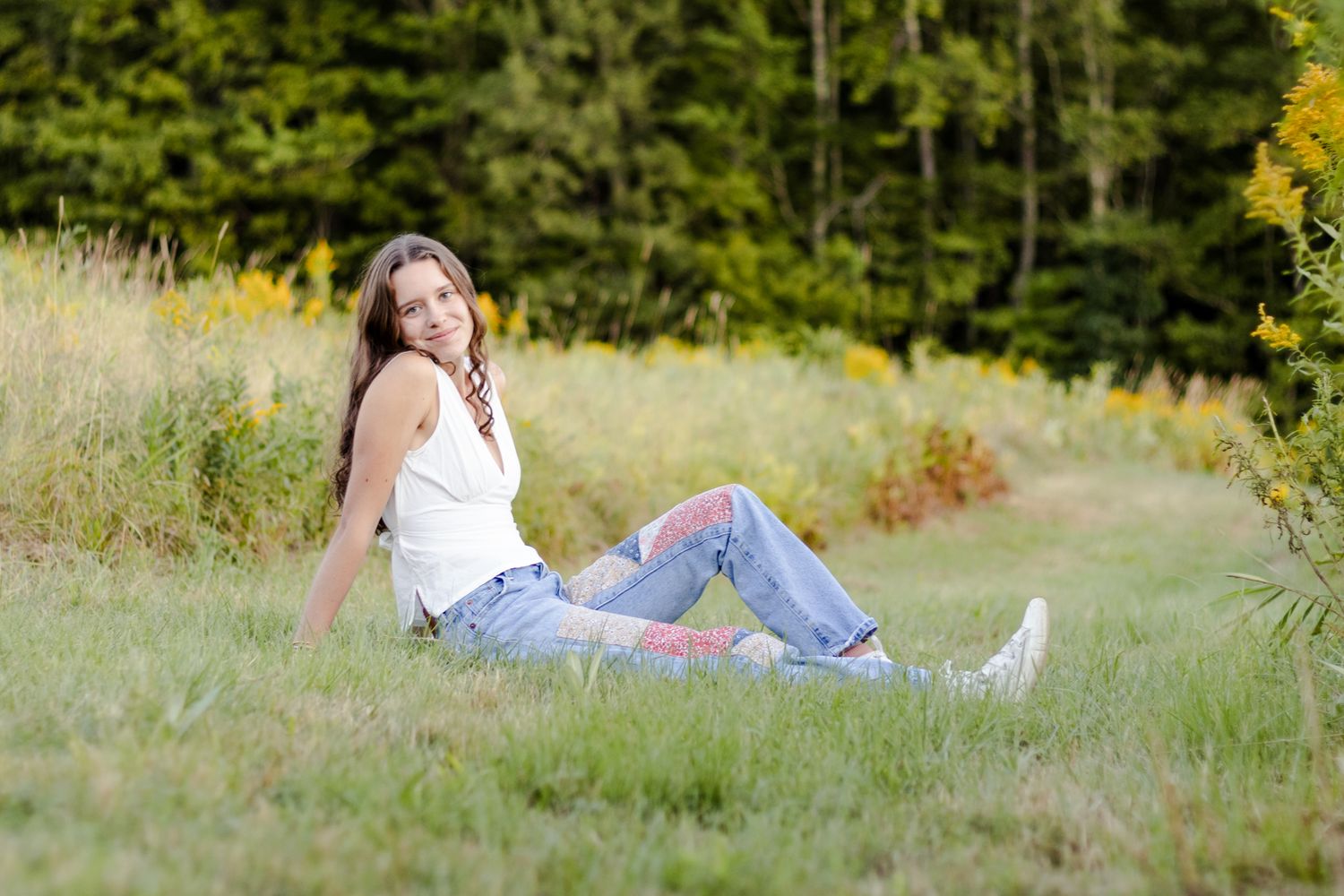 Outdoor senior portrait