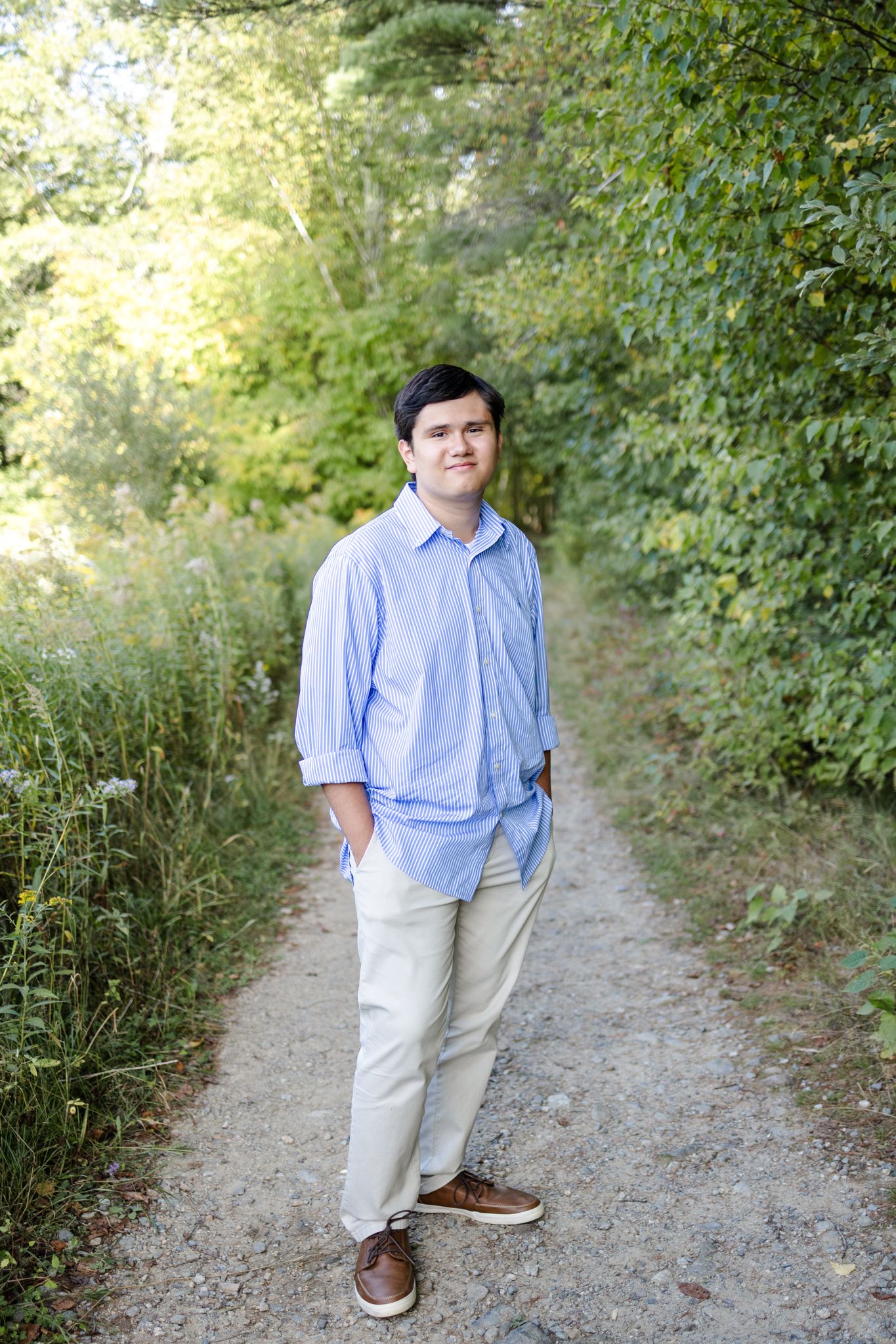 Outdoor senior portrait