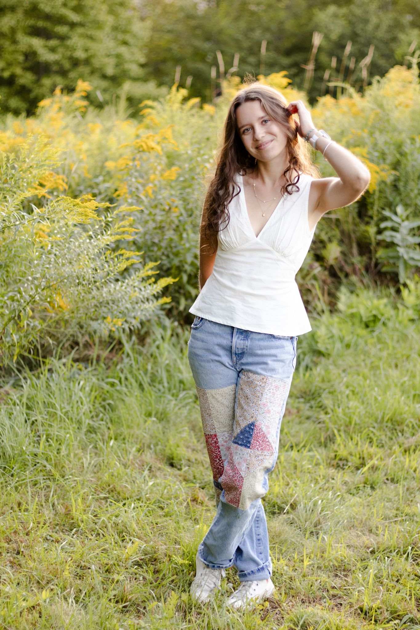 Outdoor senior portrait