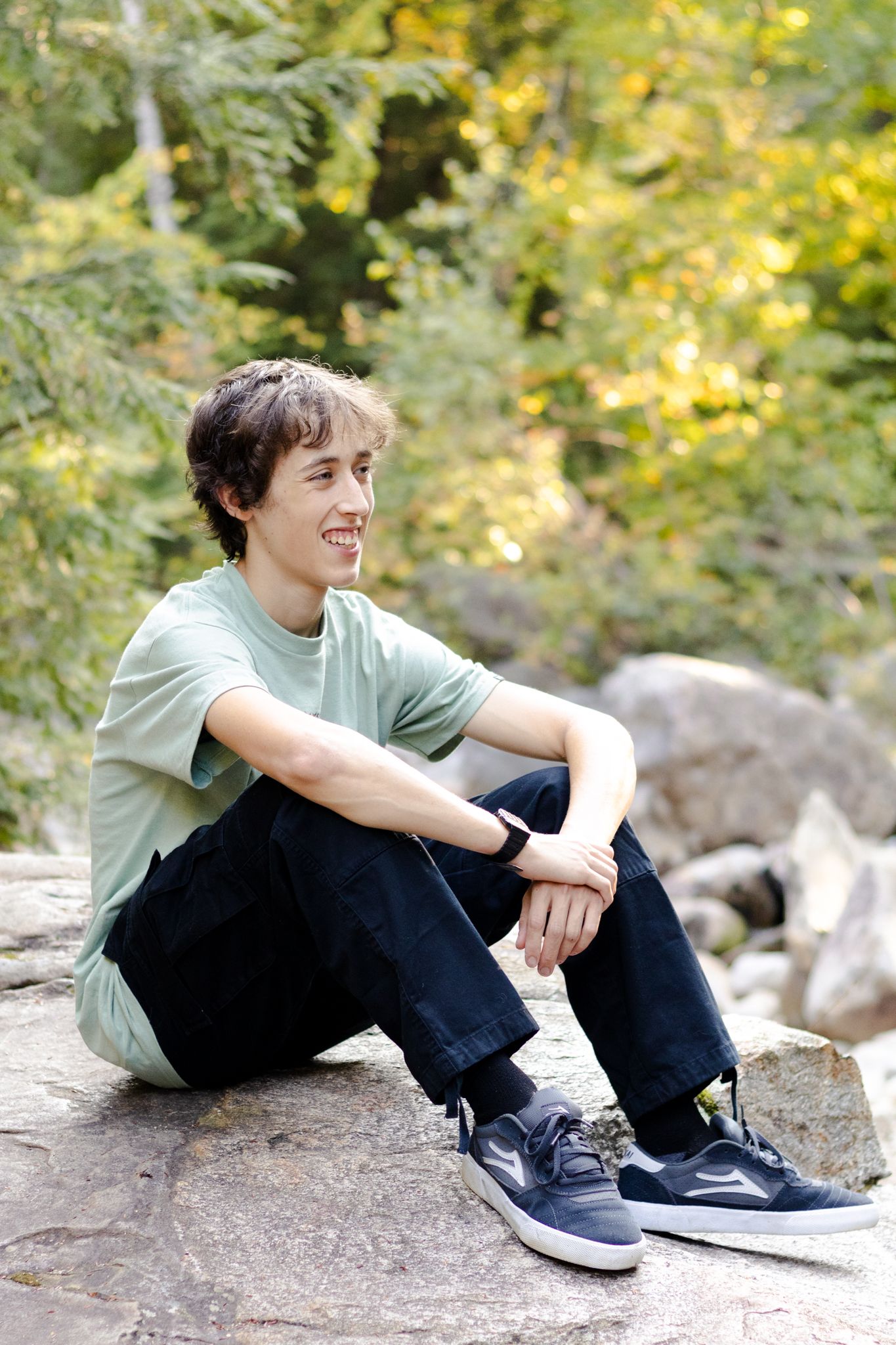 Outdoor senior portrait