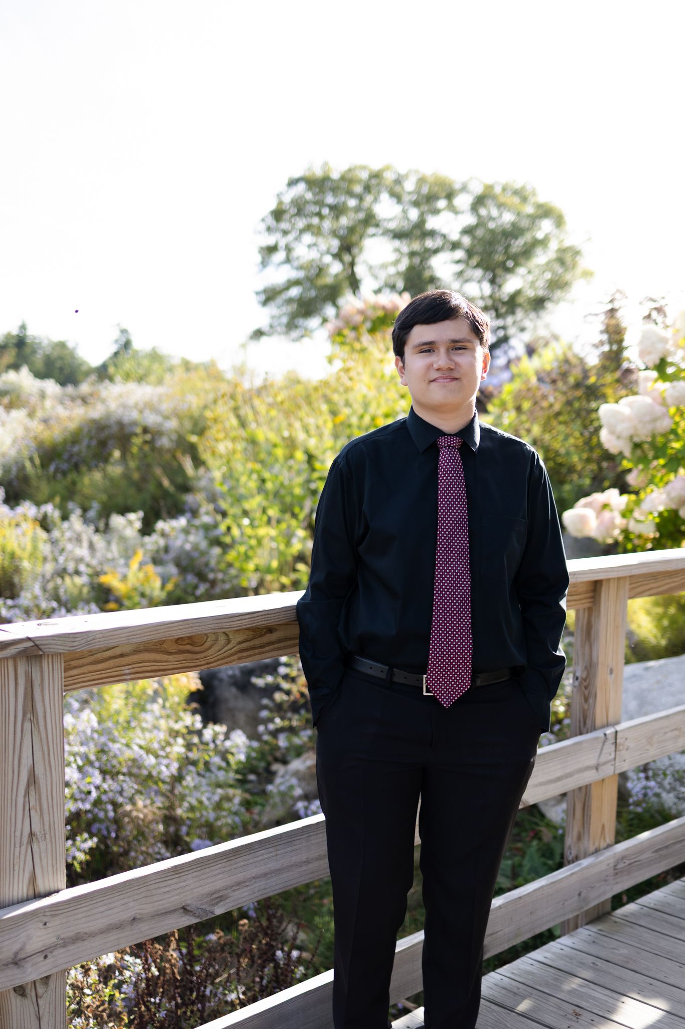 Outdoor senior portrait