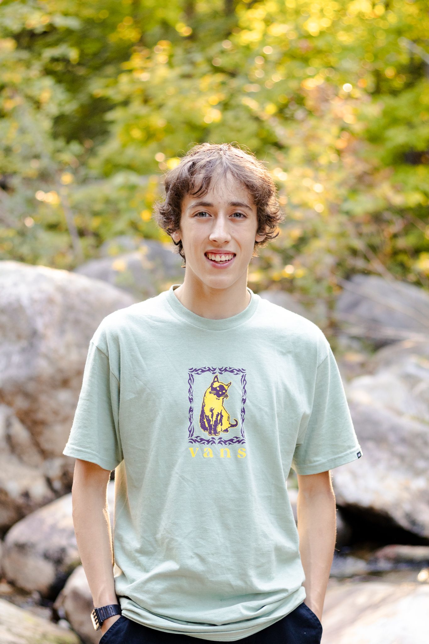 Outdoor senior portrait