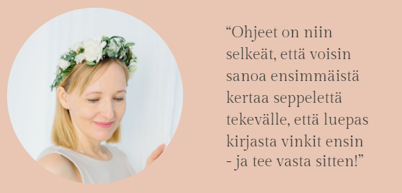 Kukkaseppele oppaan käyttäjäpalaute.
