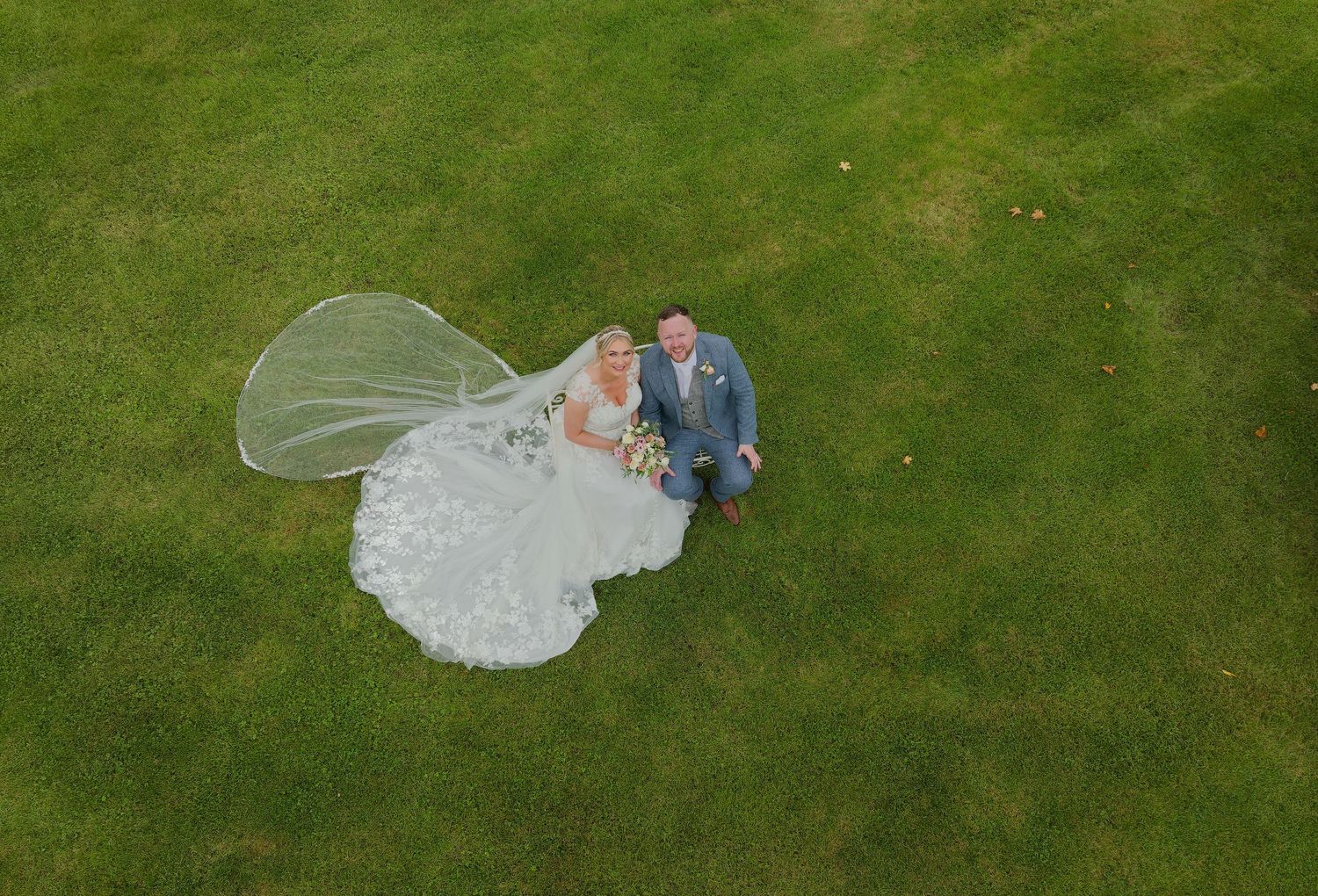 drone wedding
