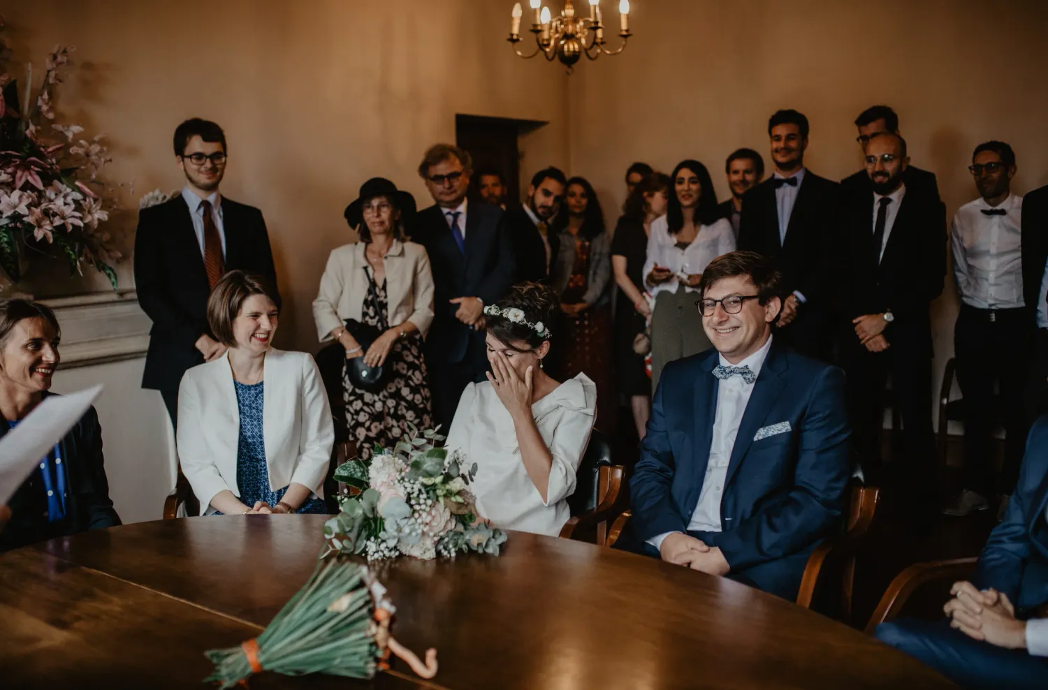 mariage couple mairie