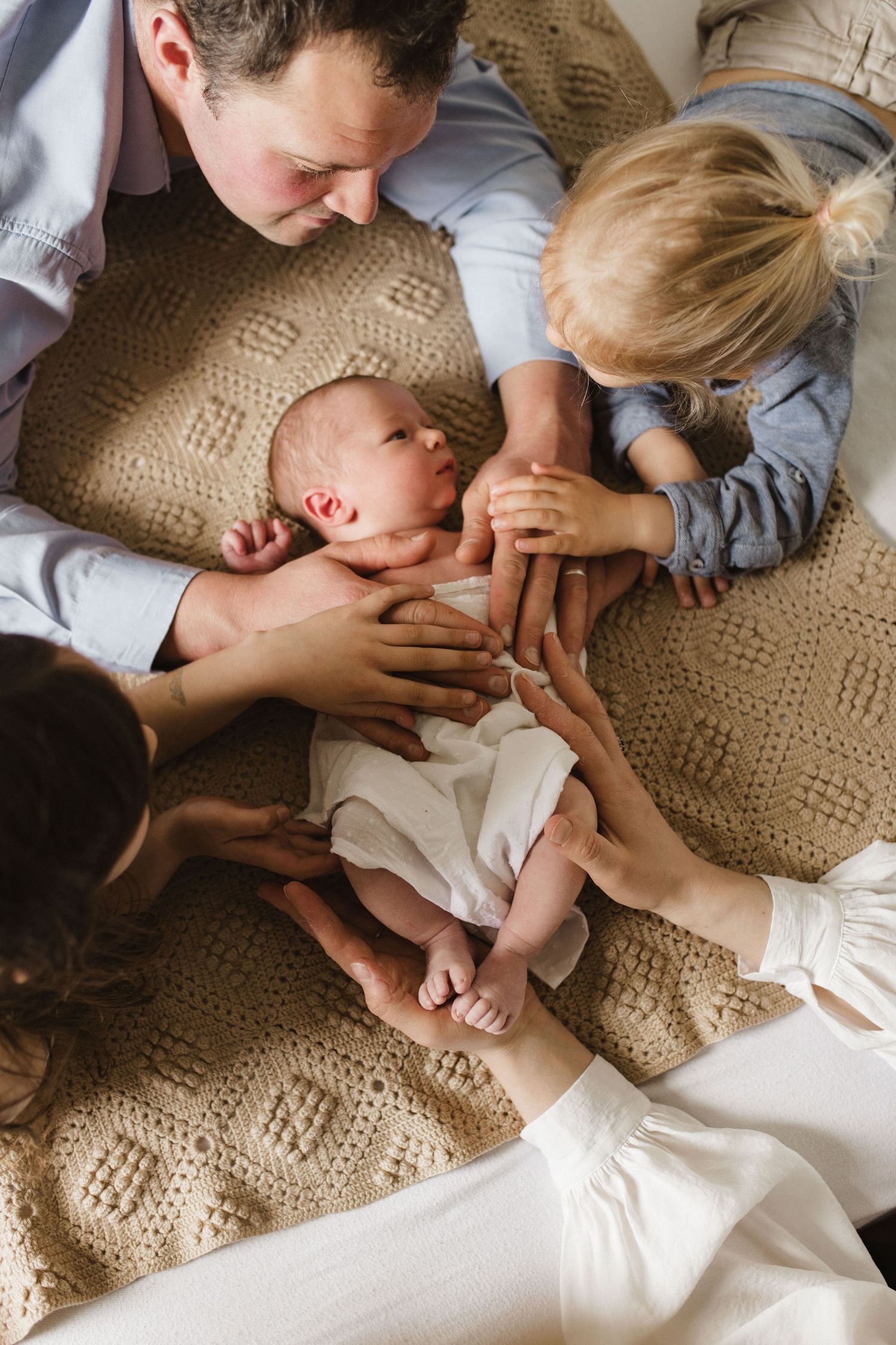 portrait femme enfants famille bébé intérieur