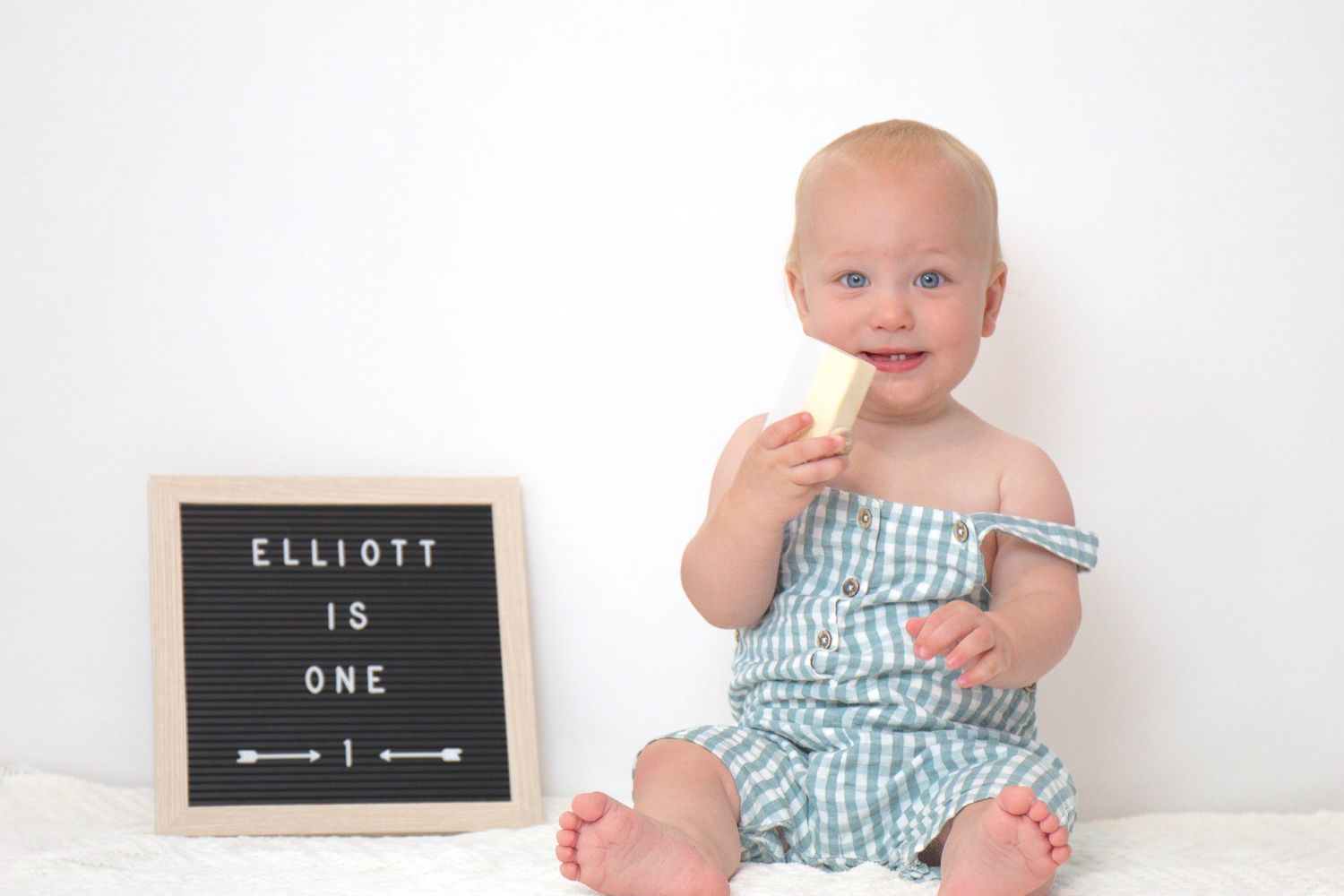Say cheese! Happy one year