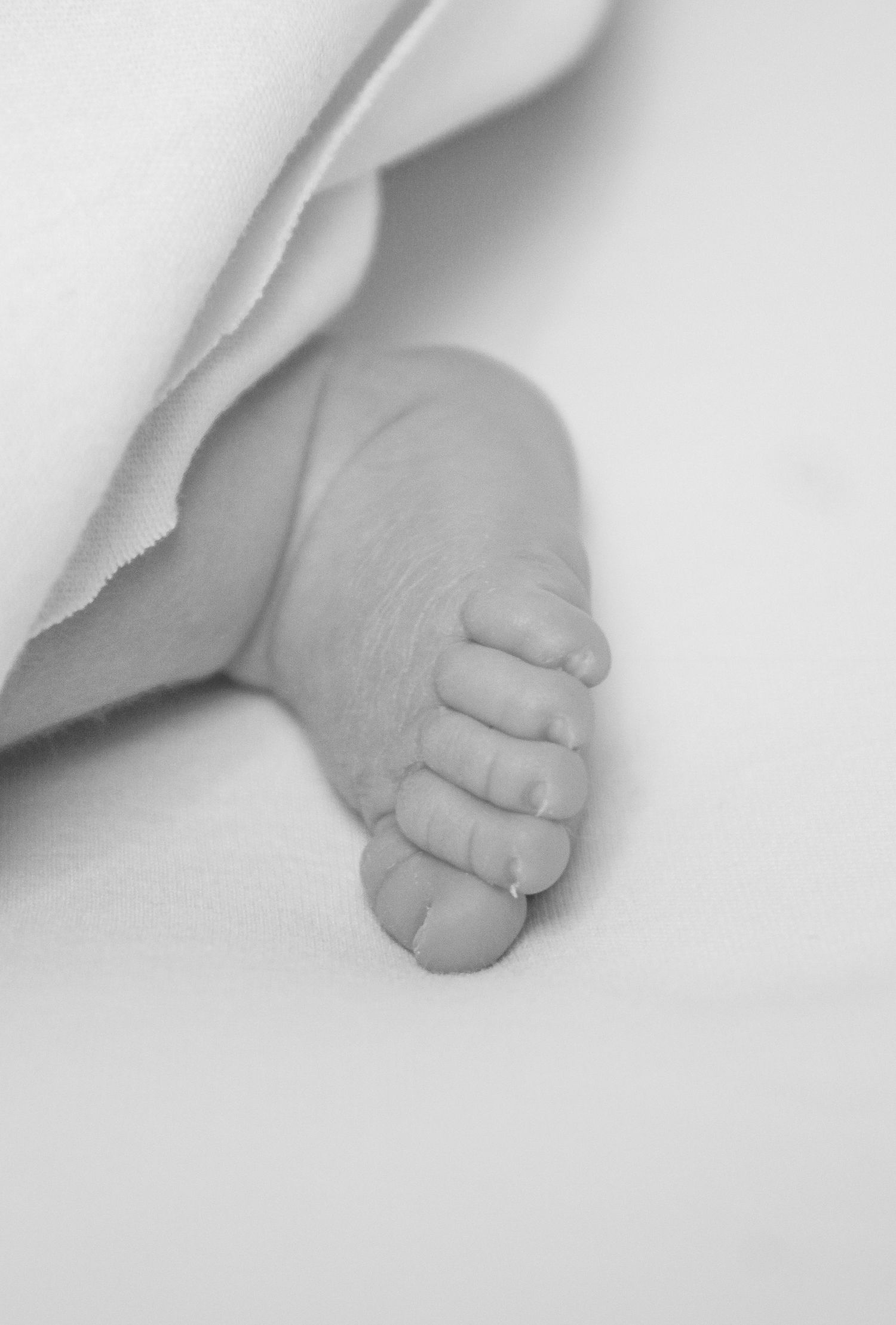 Tiny toes, which soon grow