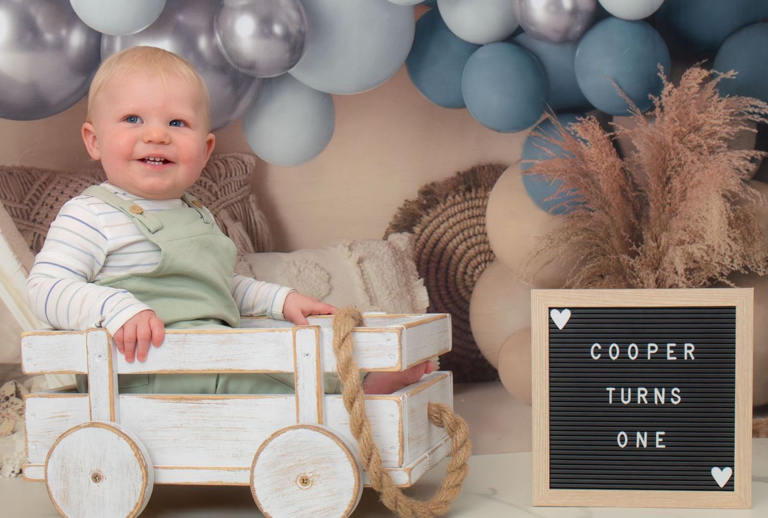 Full use of props before the cake even comes out.