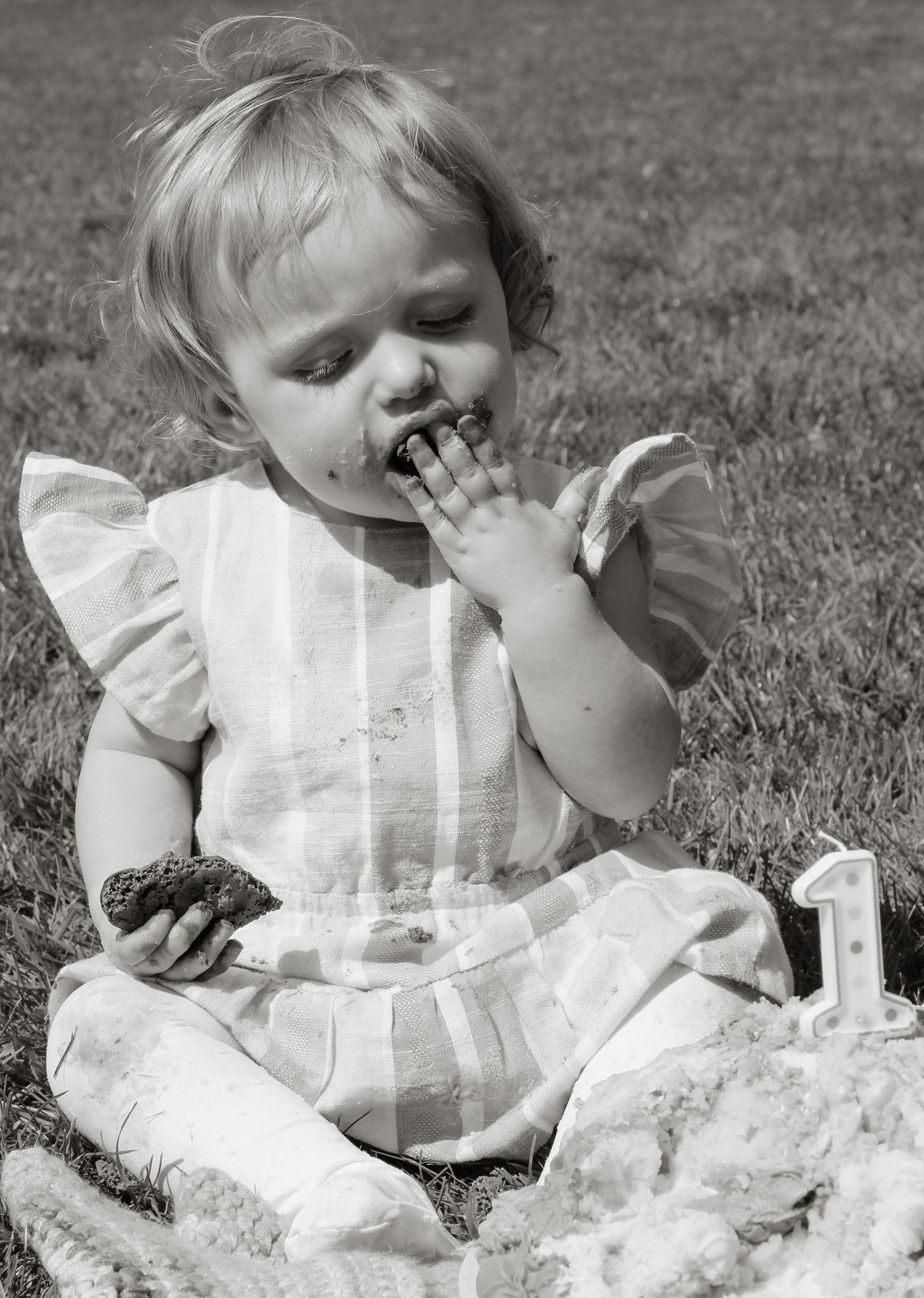Can never get enough cake at this age when normally they are on restrictions