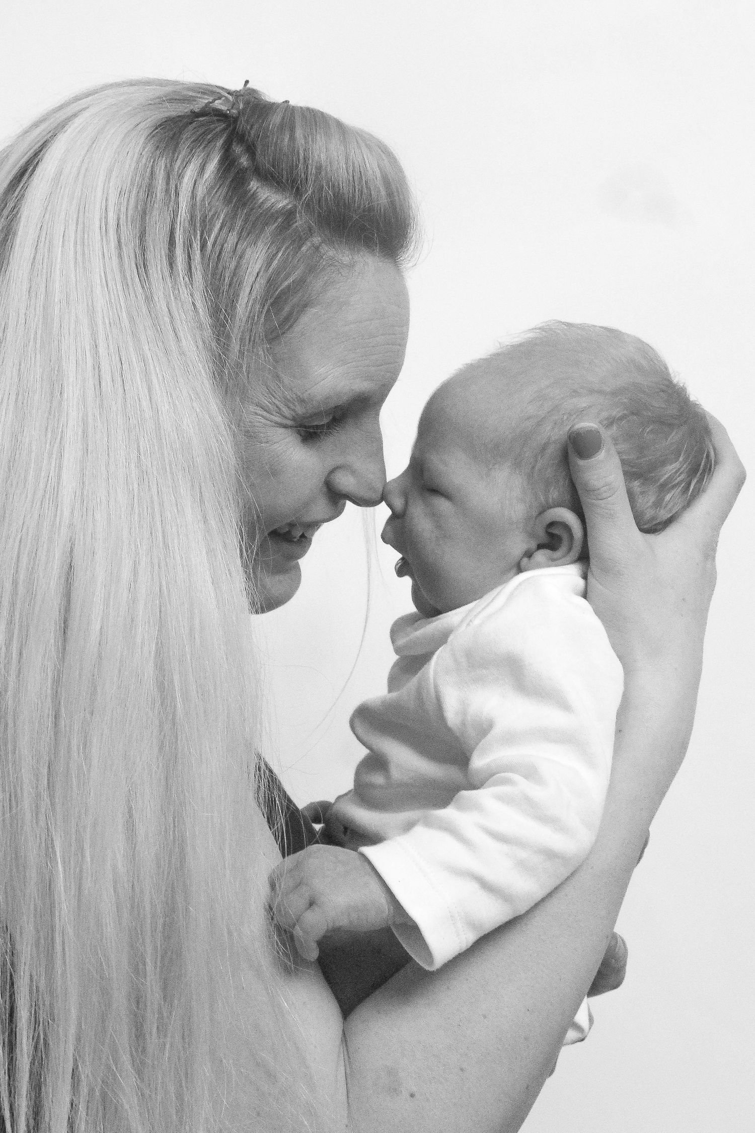Mummys nose and mine