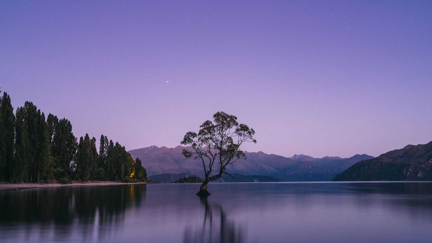Mountain Lake Twilight