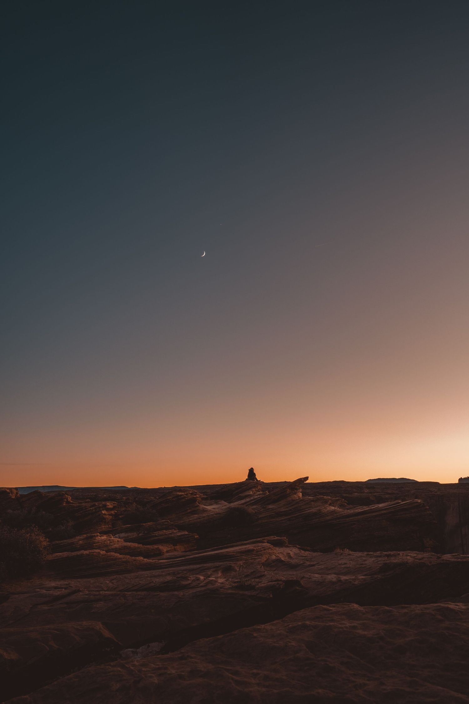 Desert Crescent Moon