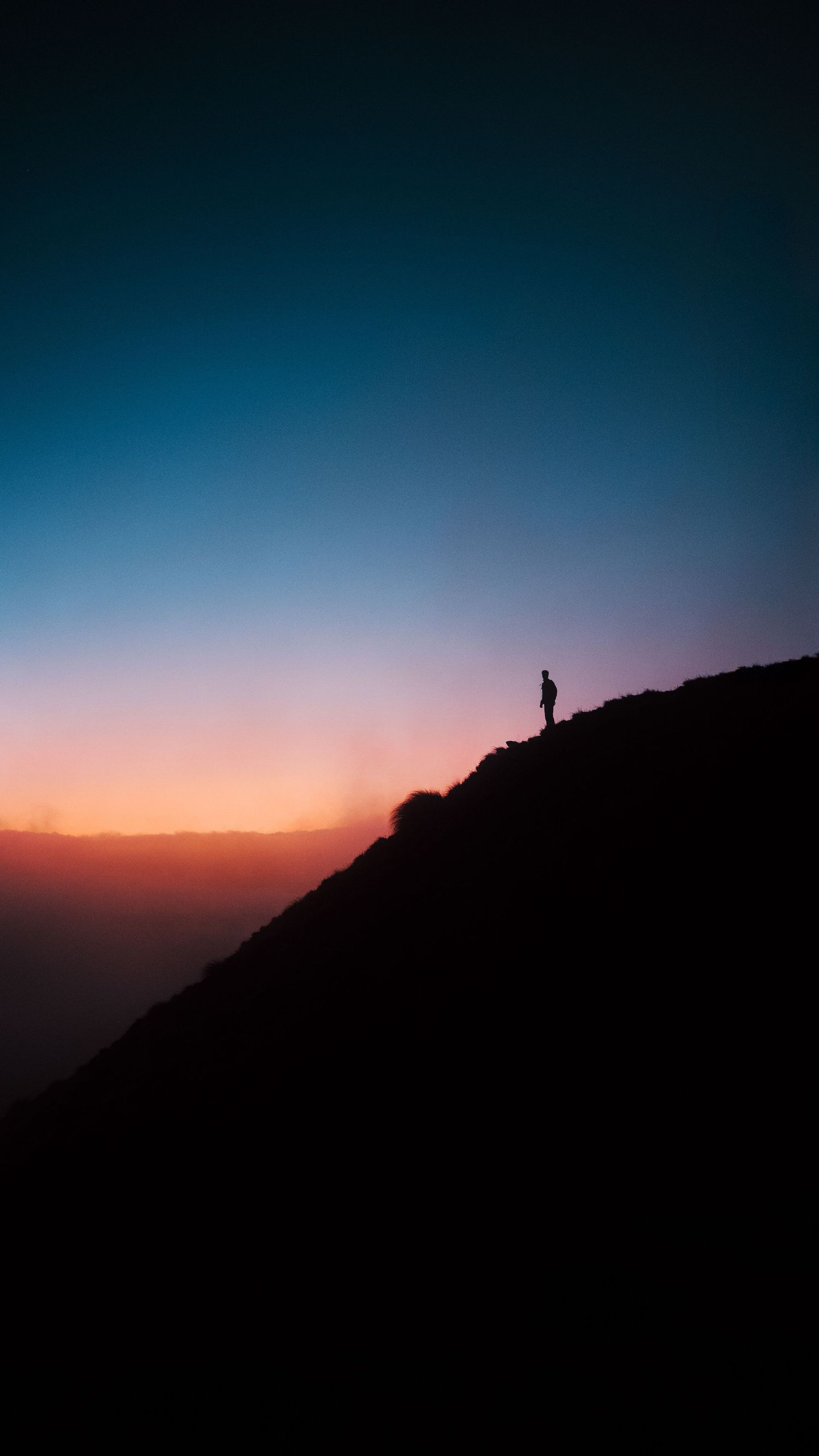 Mountain Ridge Silhouette
