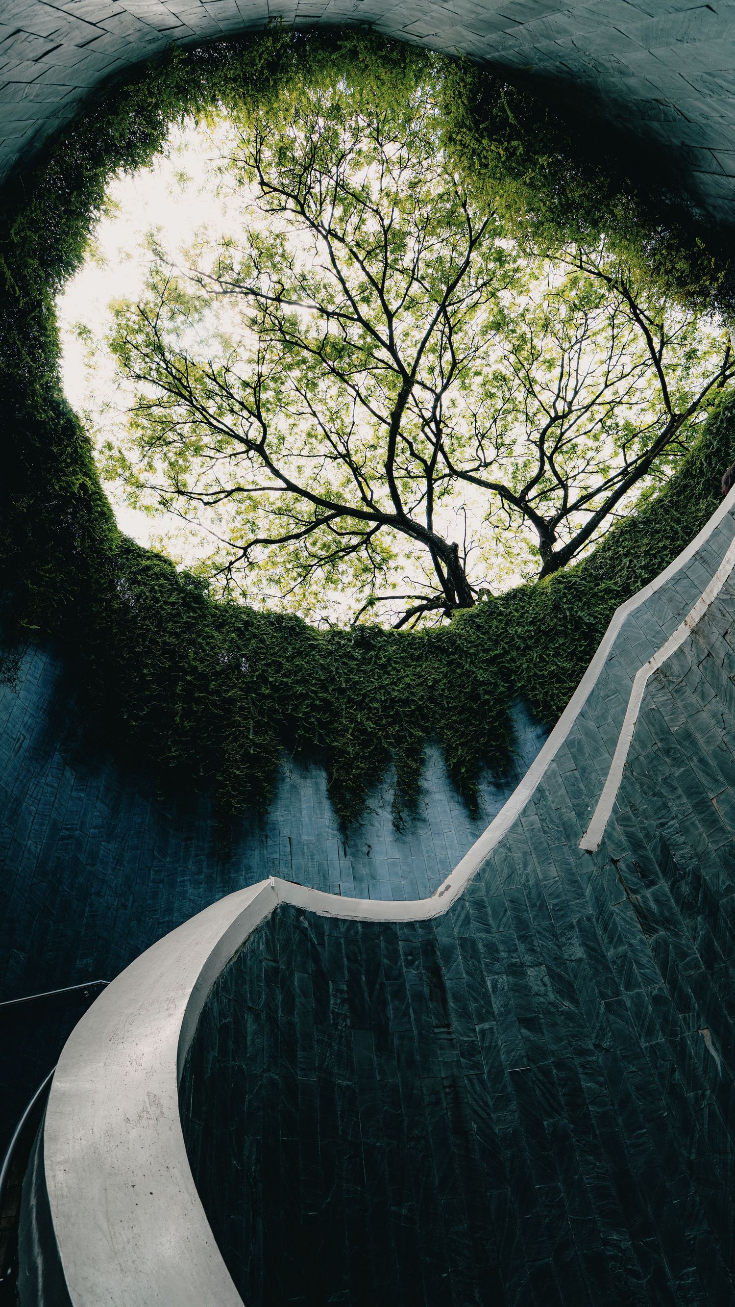 Spiral Staircase Tunnel
