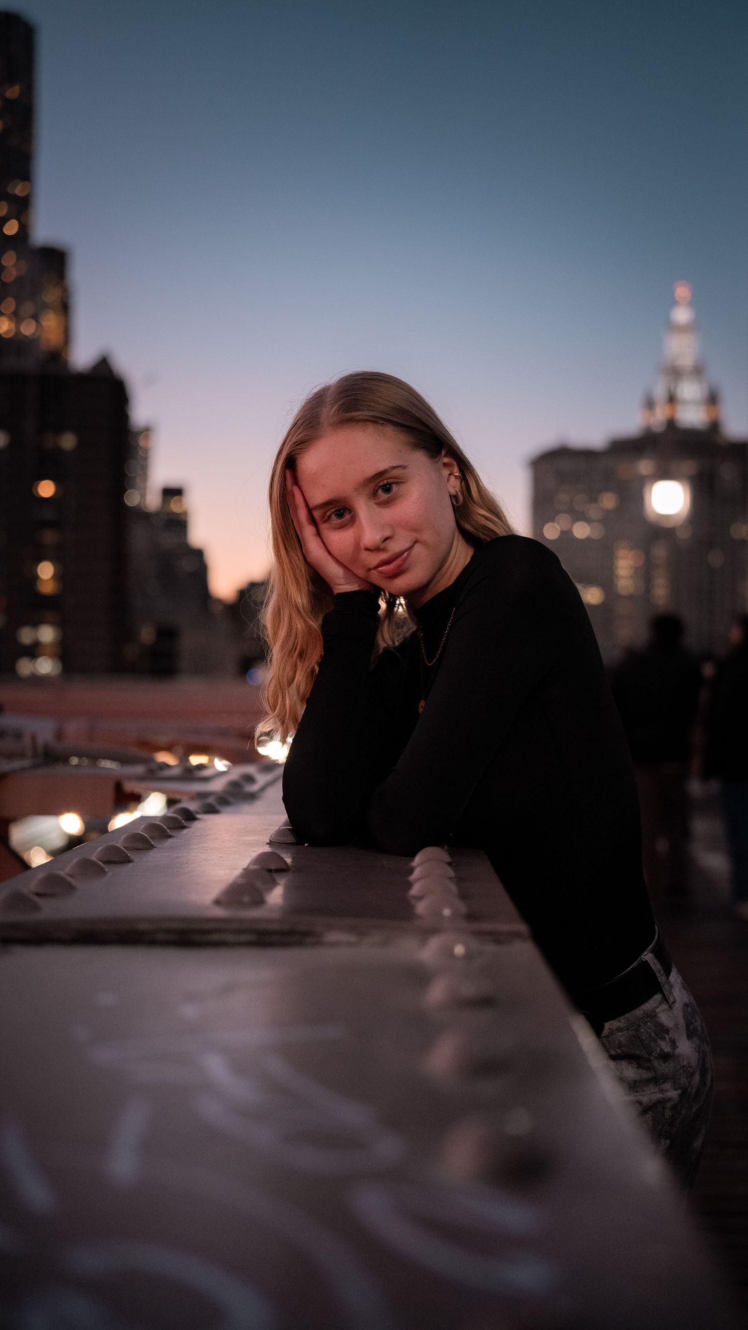 Night Skyline Portrait
