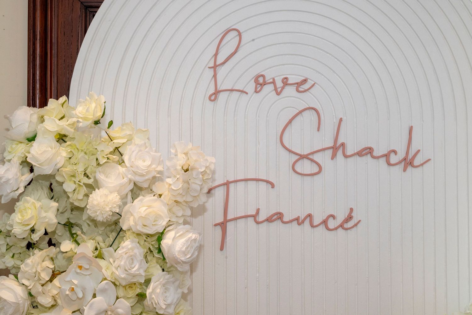 Bridal shower sign