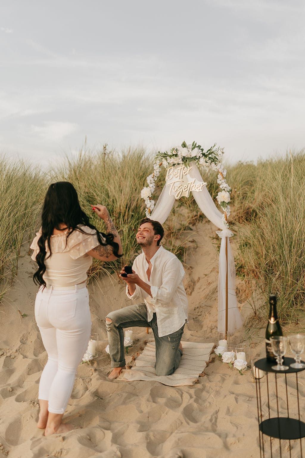 een foto van een familie en koppel fotograaf uit west vlaanderen