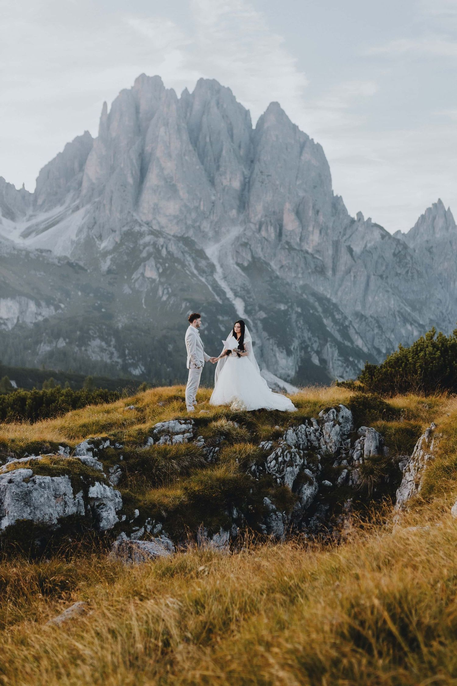 elopement fotografie dolomiten italië