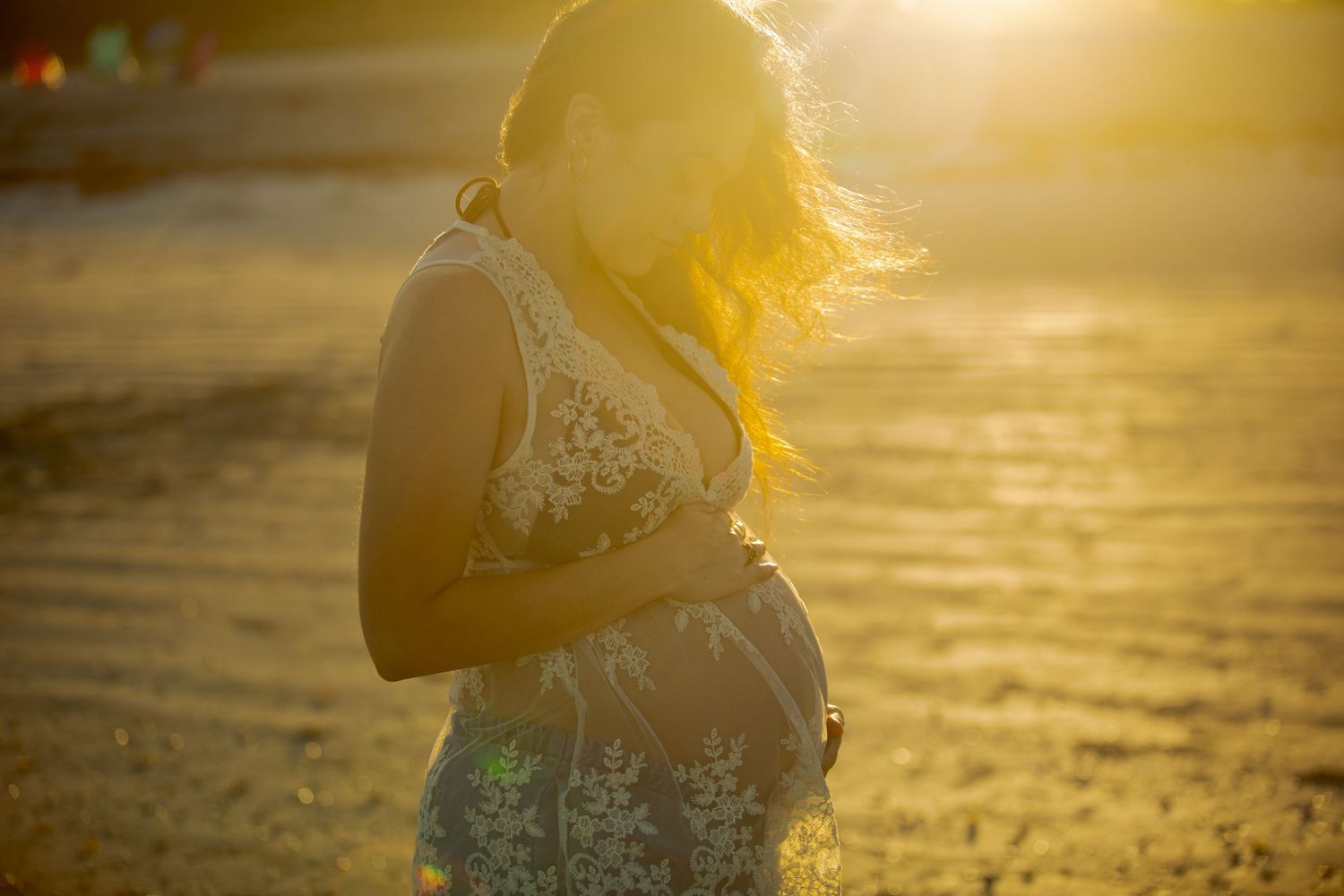 Cocoa Beach Maternity Photoshoot