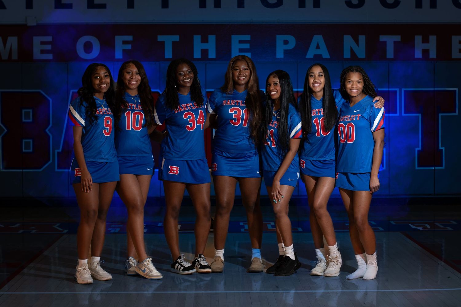 Media day at Bartlett High School.