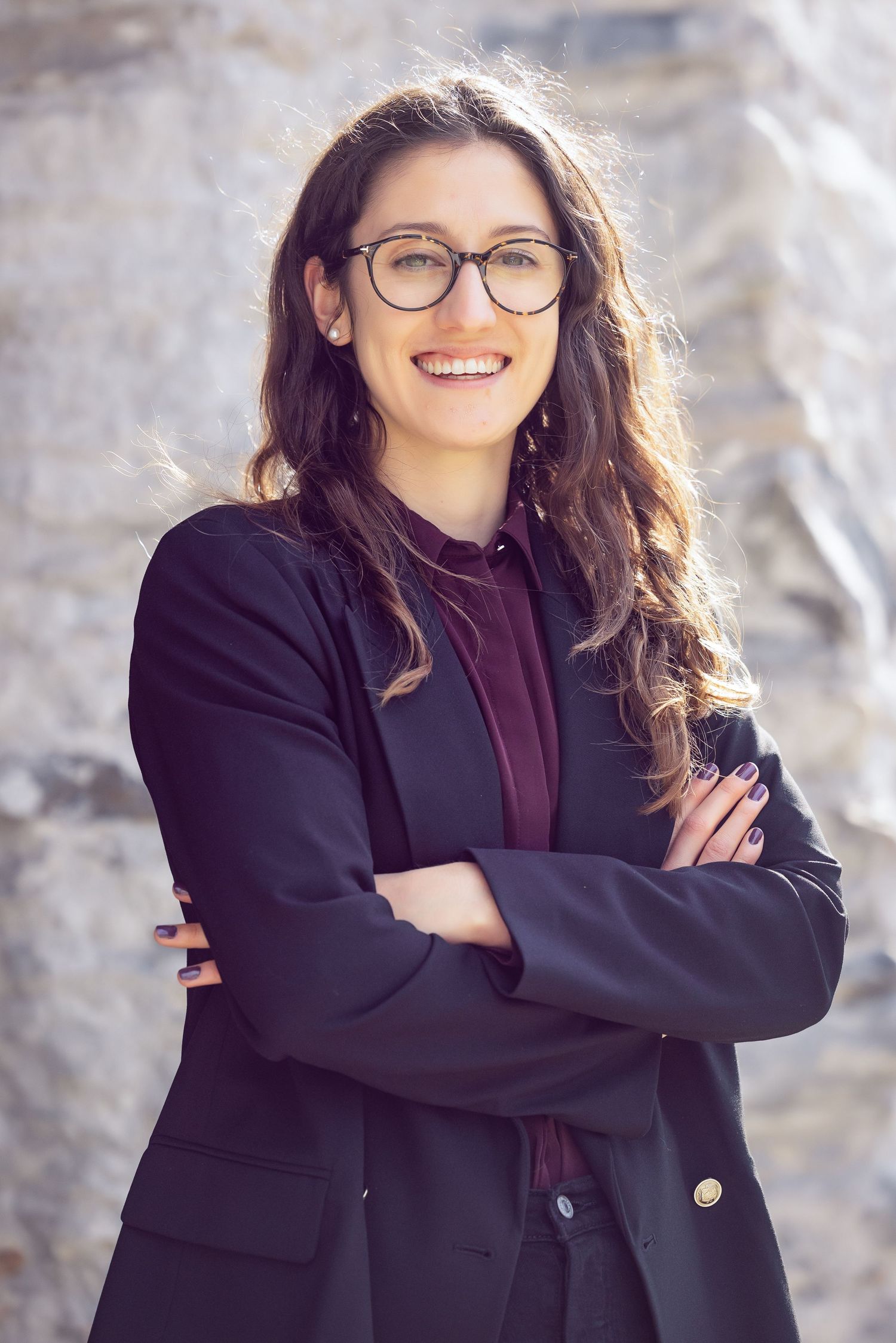 FDP Surselva, Gierina Gabriel, Professionelles Mitarbeiterportrait für Firmenwebsite und Teamseite.