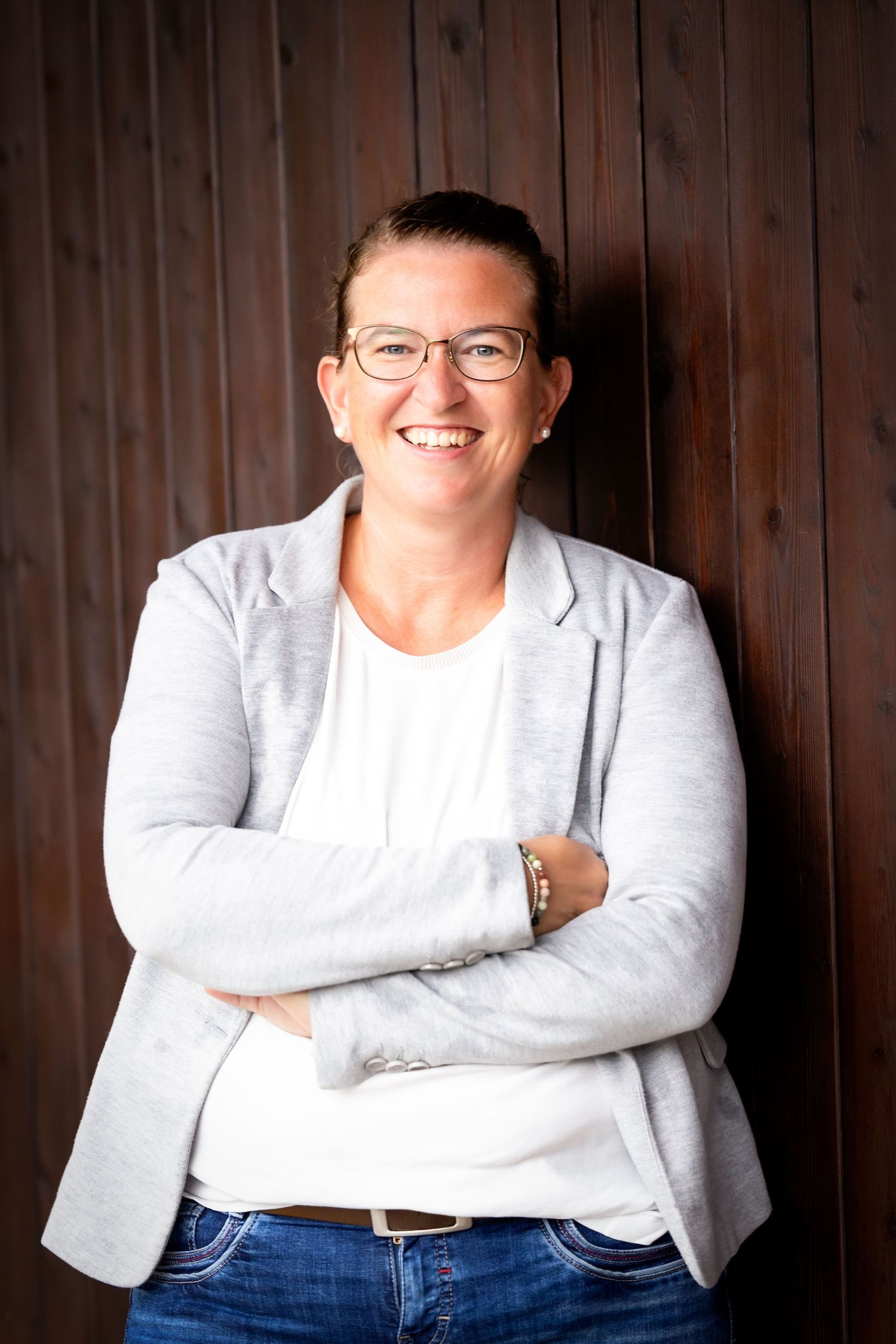 Businessportrait für Unternehmerin oder Selbstständige zur Stärkung der Markenpräsenz.