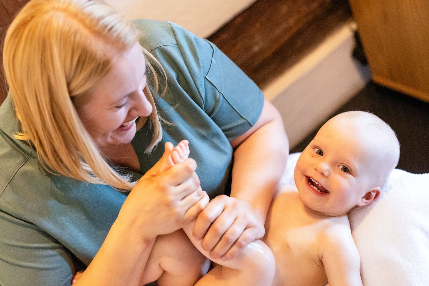Annina Zahnd Physiotherapie, Praxisfotografie für Gesundheitsberufe, professionelle Imagebilder für Website.