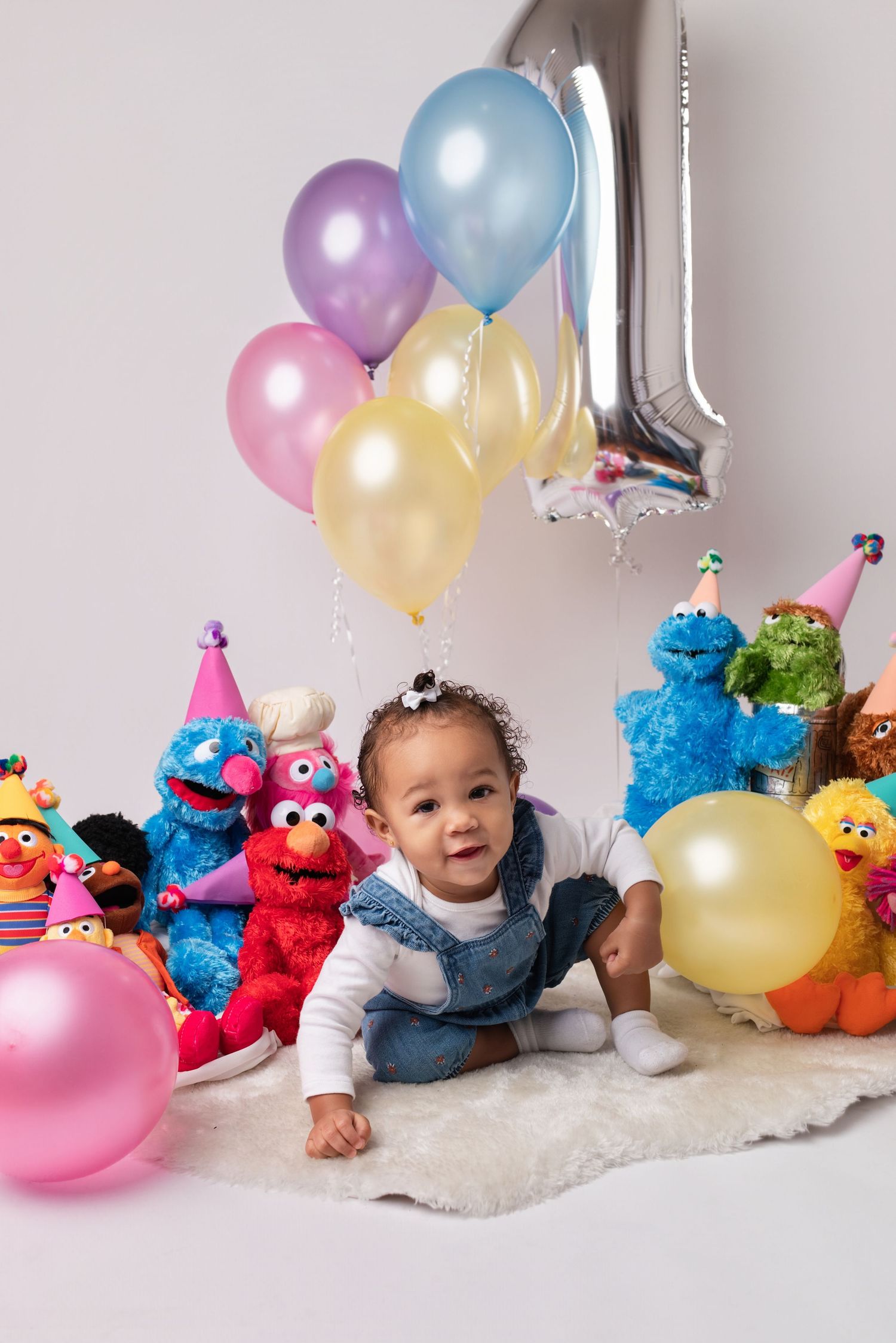 London Baby birthday shoot