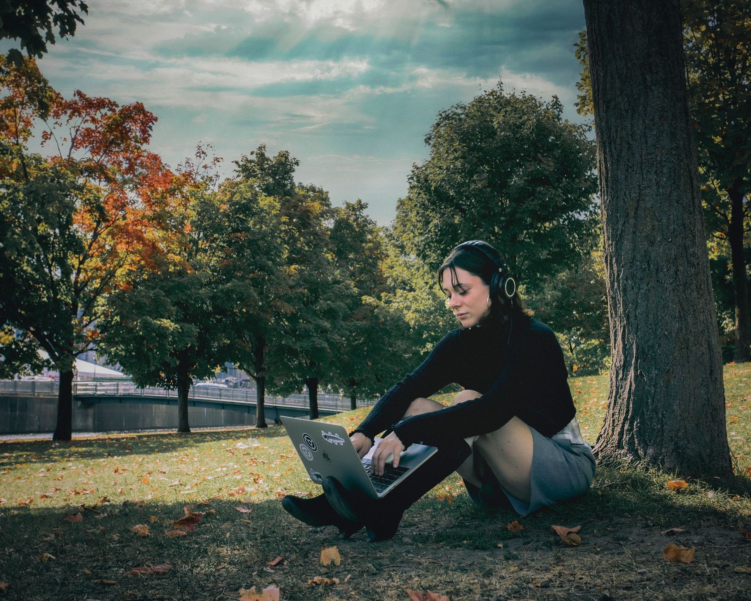 Portrait of Montreal jazz vocalist by Eva Z