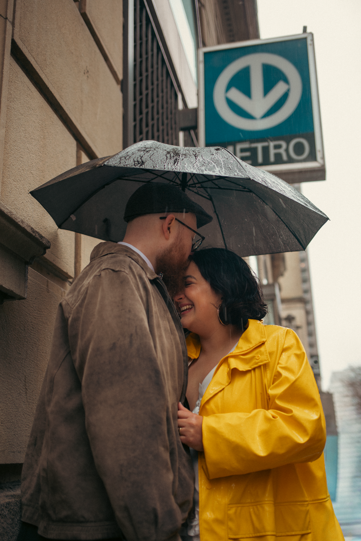 Editorial portrait of couple by Eva Z