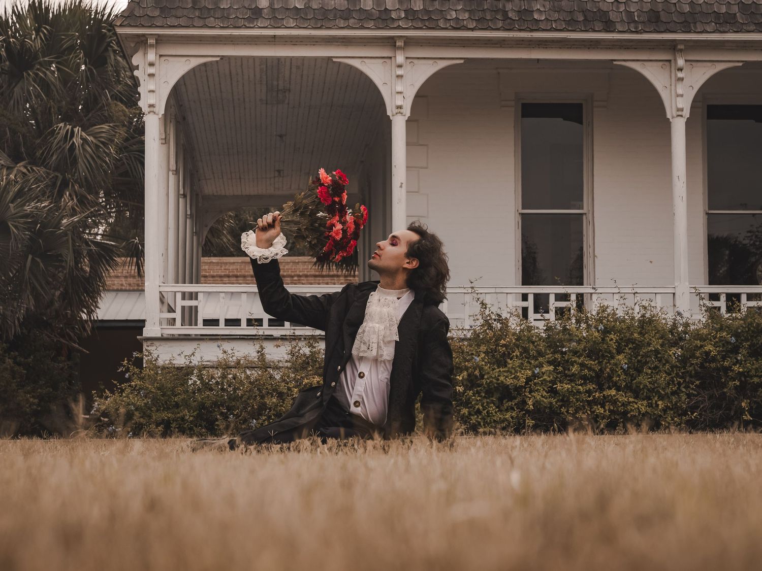 An outdoor creative portrait session by JRange Photography