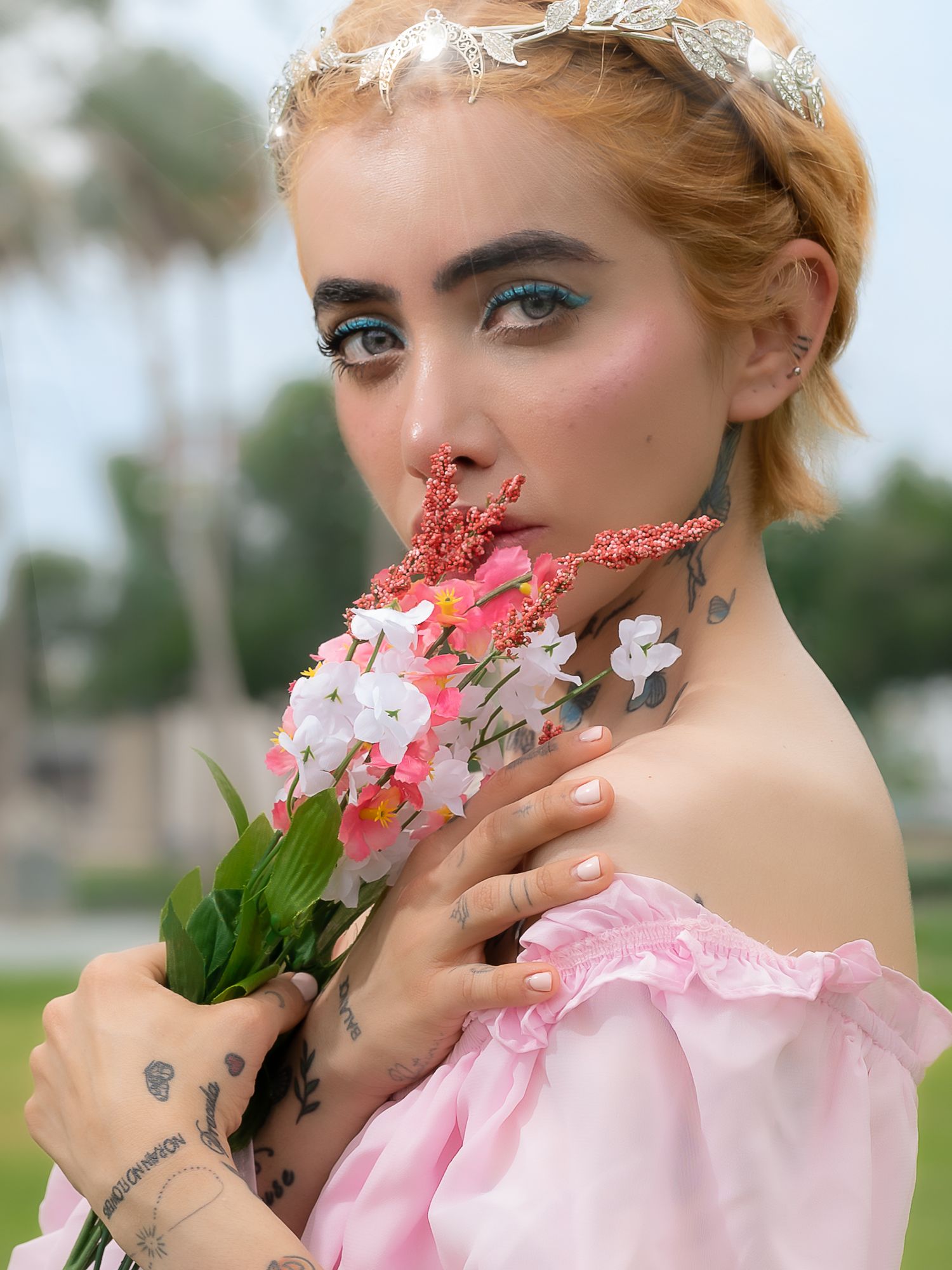 An outdoor creative portrait session by JRange Photography