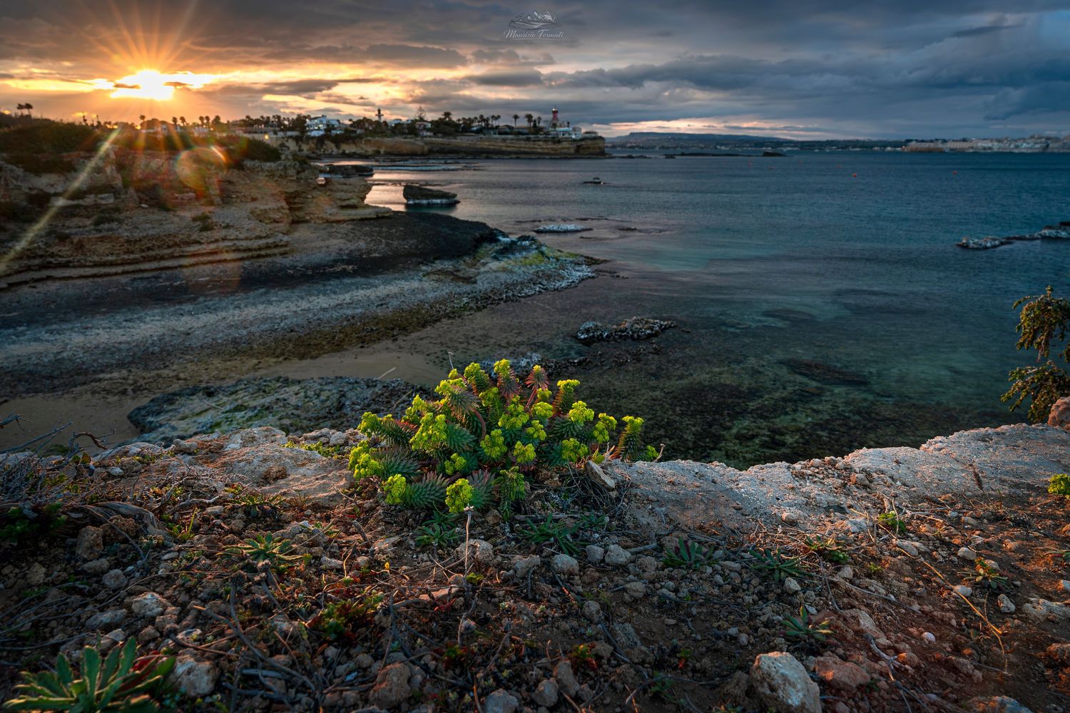 Siracusa - Pillirina al tramonto