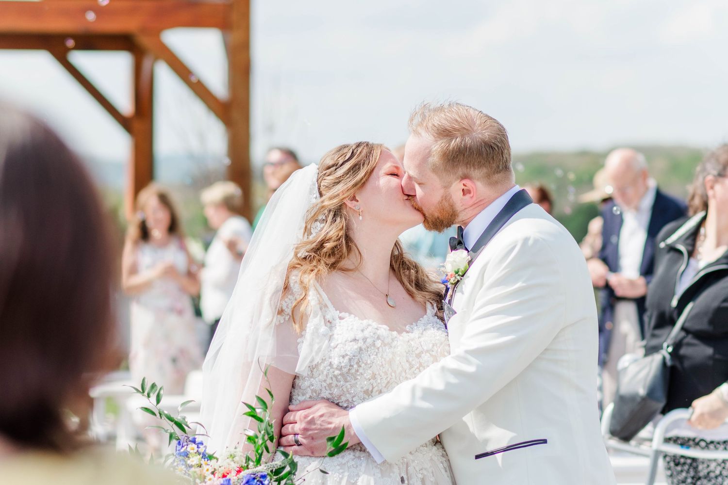 First kiss at the Roost in Mahaffey, Pennsylvania