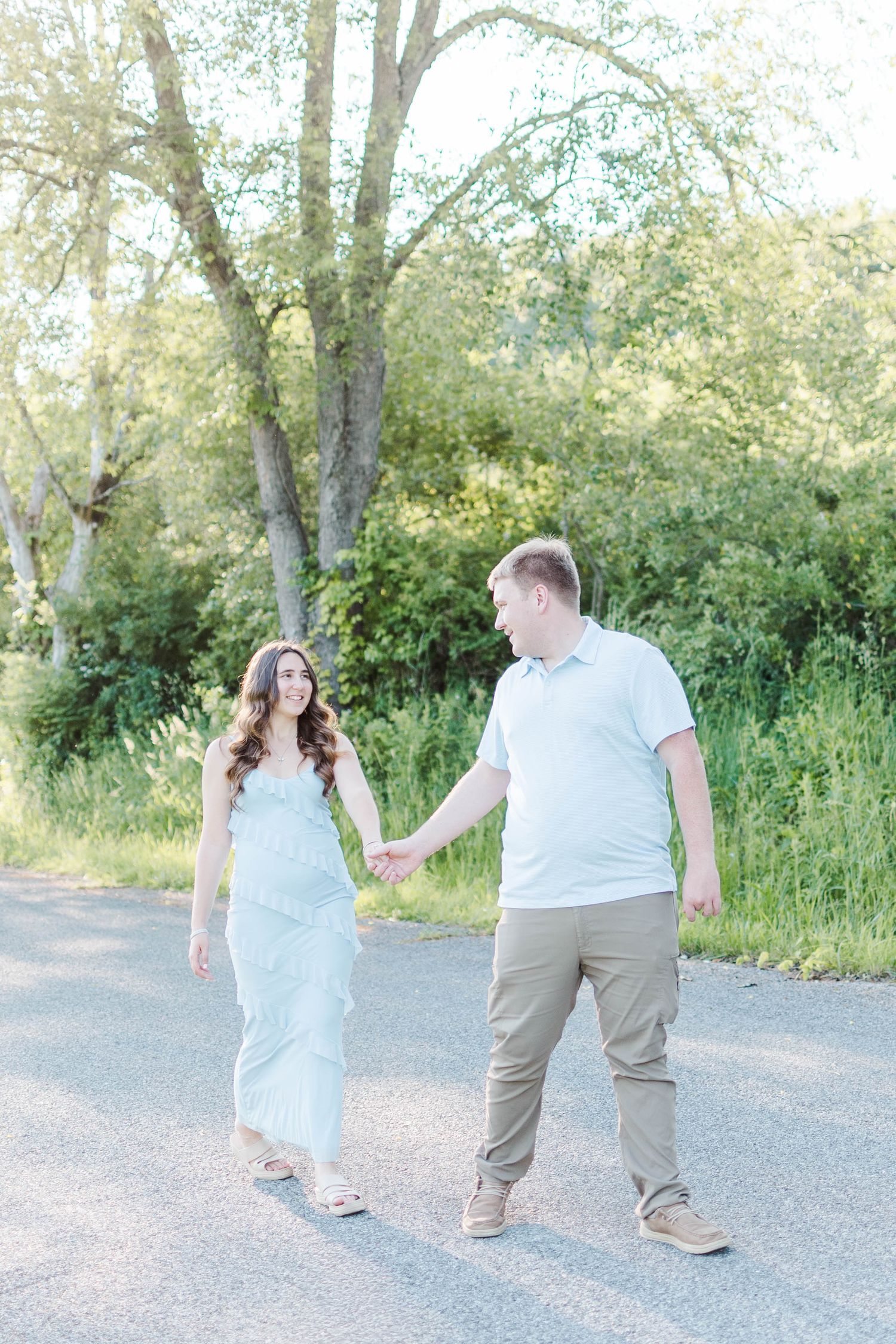 Engagement photo at Quemahoning Family Recreation in Johnstown, Pennsylvania