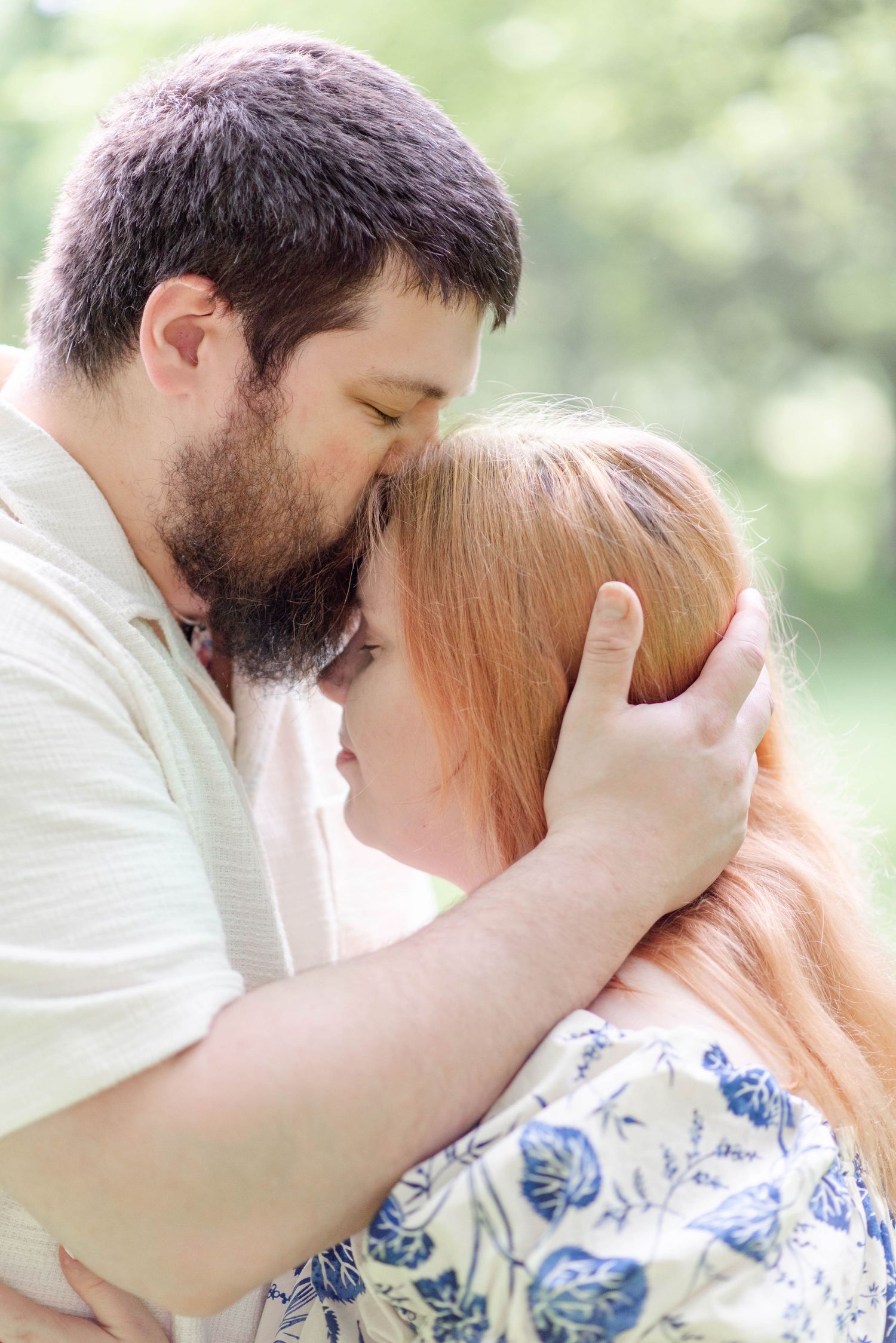 Engagement photo in Johnstown, Pennsylvania