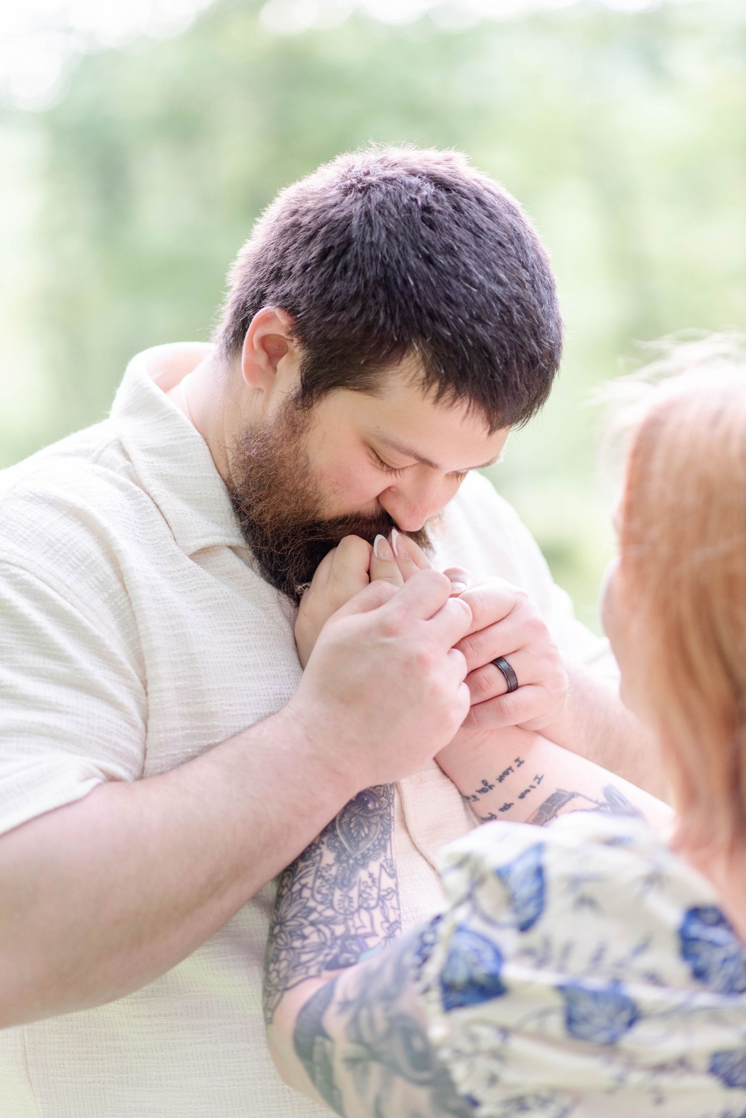 Engagement photo in Johnstown, Pennsylvania