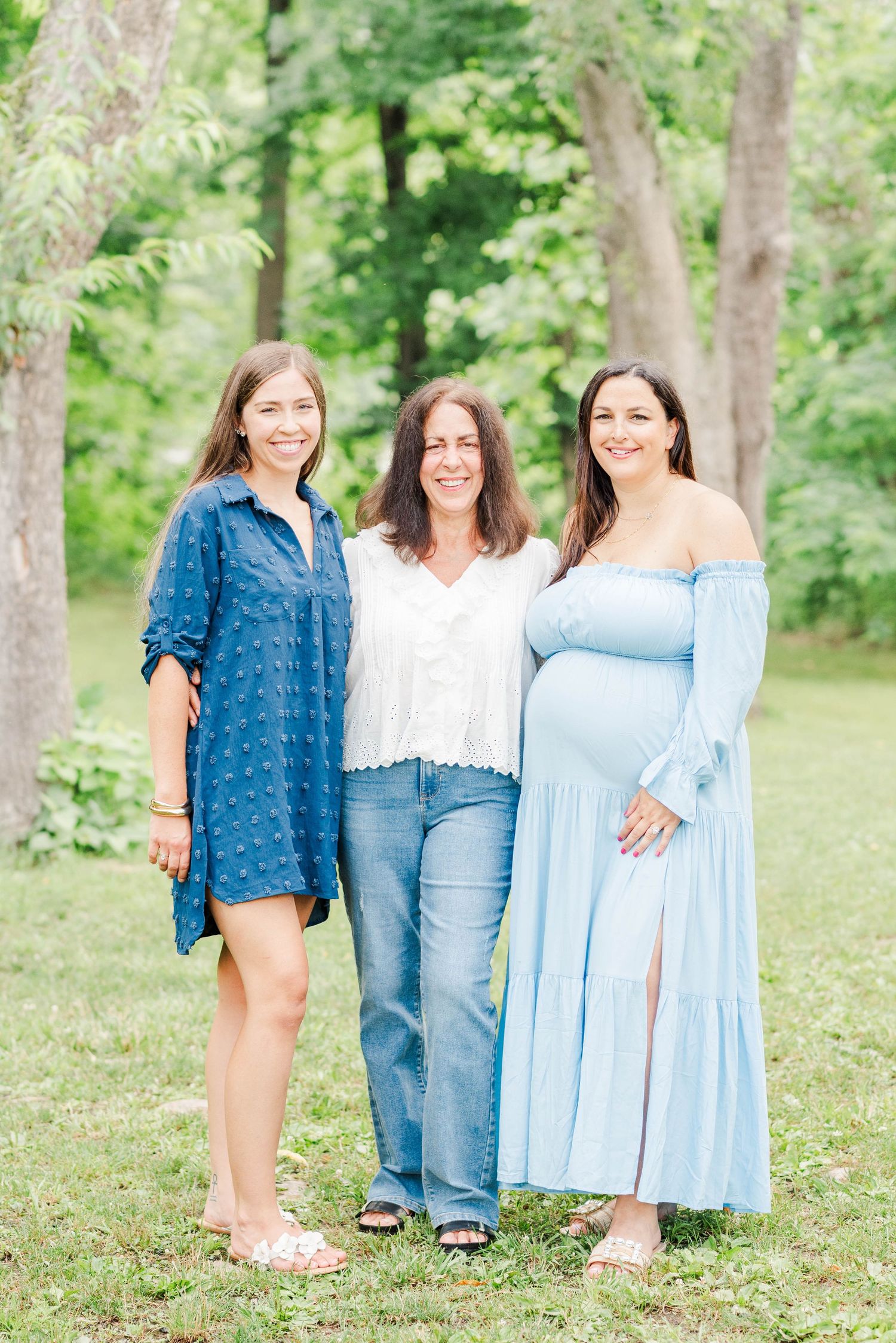 Family photo in Johnstown, Pennsylvania
