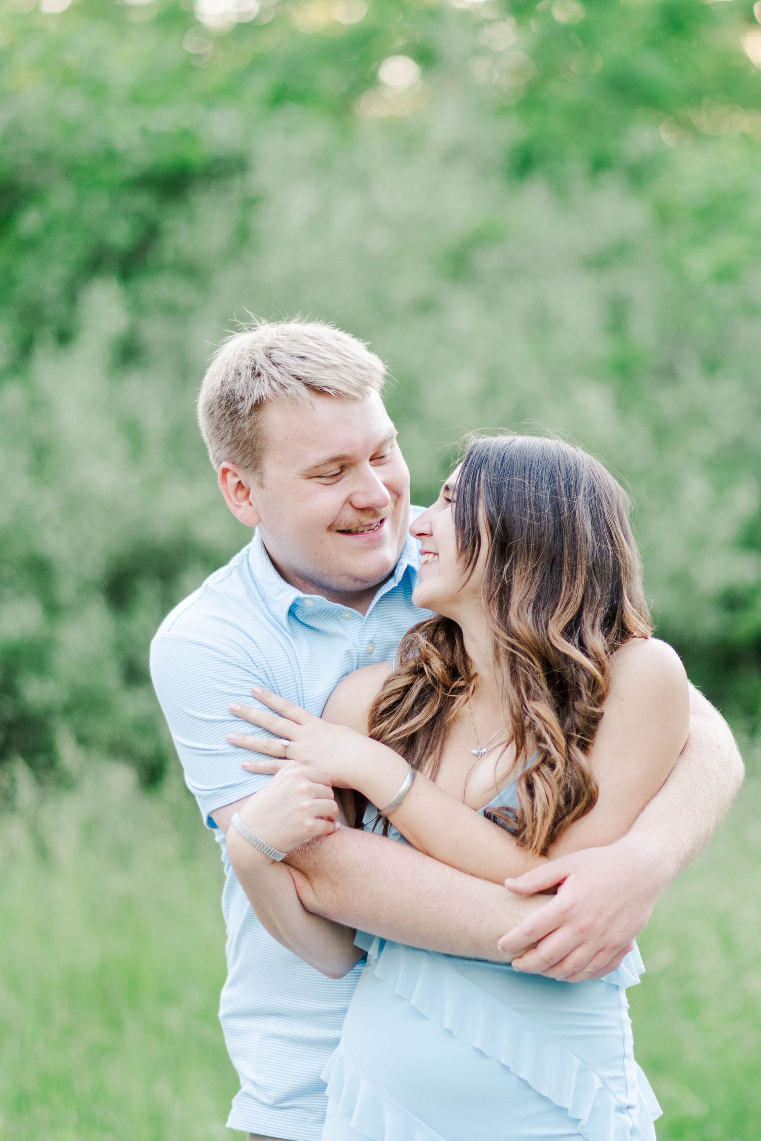 Engagement photo at Quemahoning Family Recreation in Johnstown, Pennsylvania