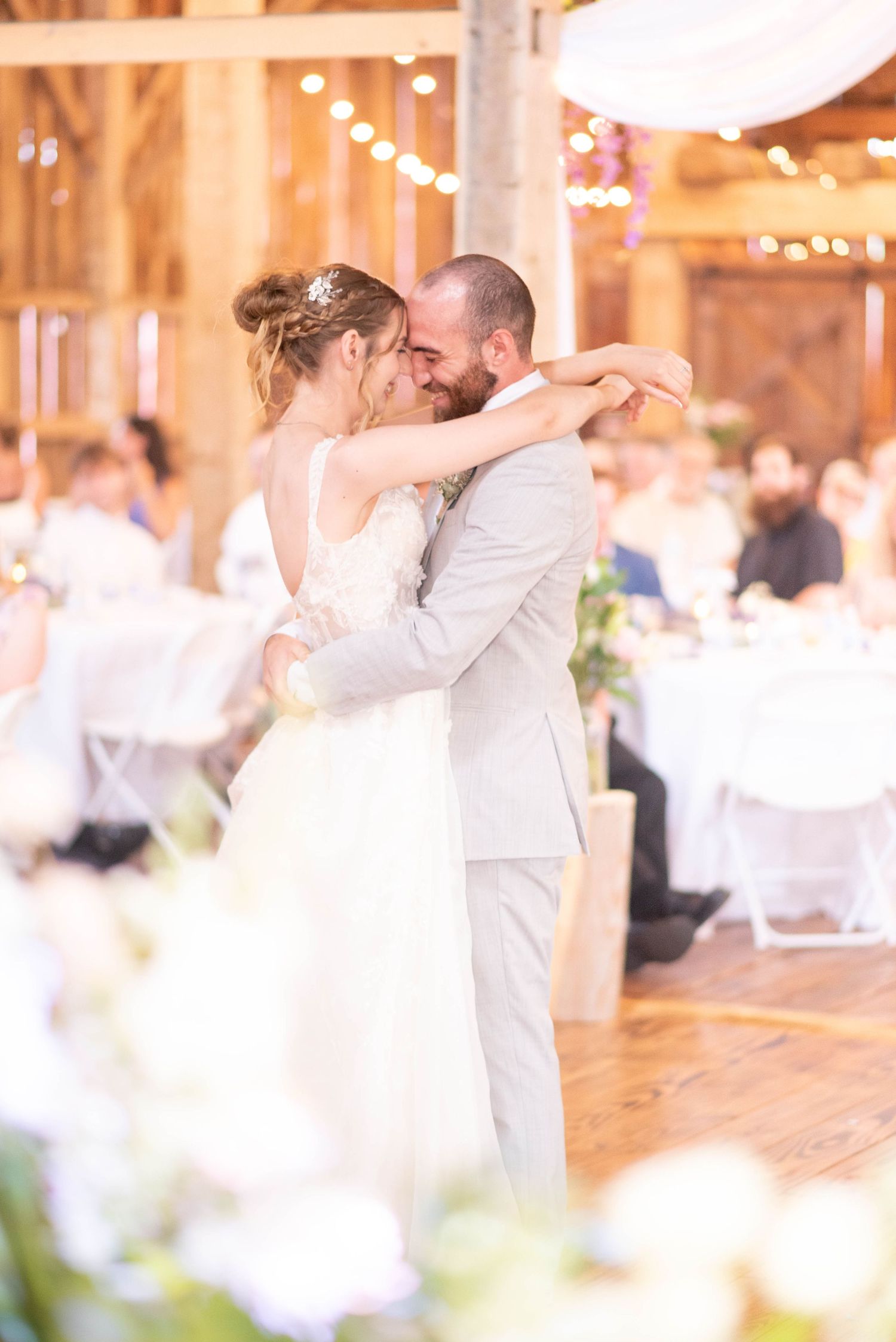 First dance at Joiner Farms in Northern Cambria, Pennsylvania