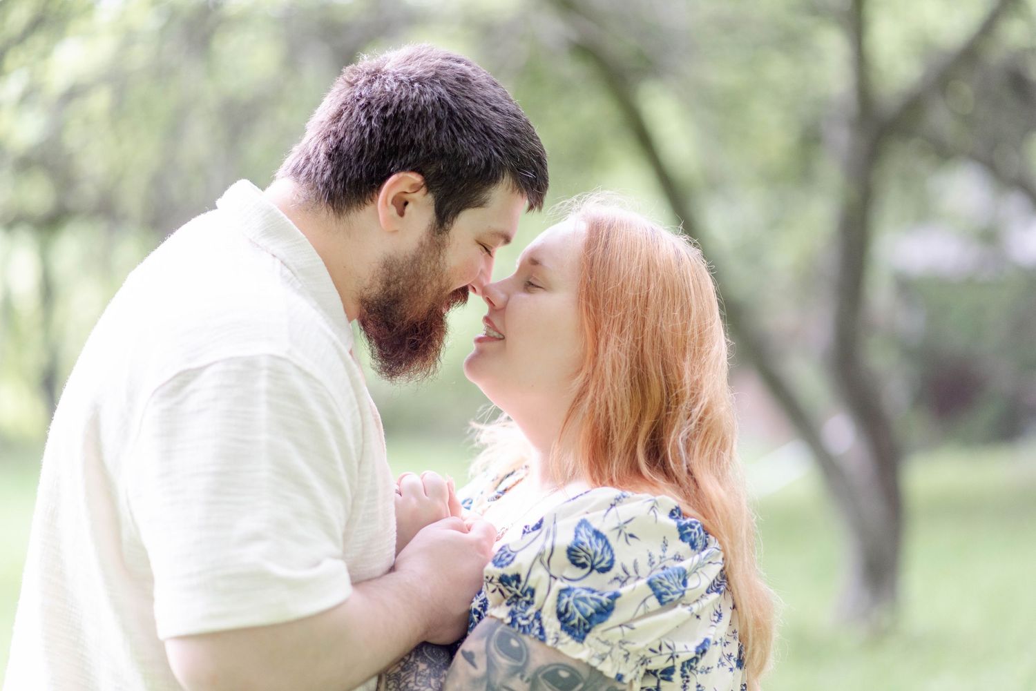 Engagement photo in Johnstown, Pennsylvania