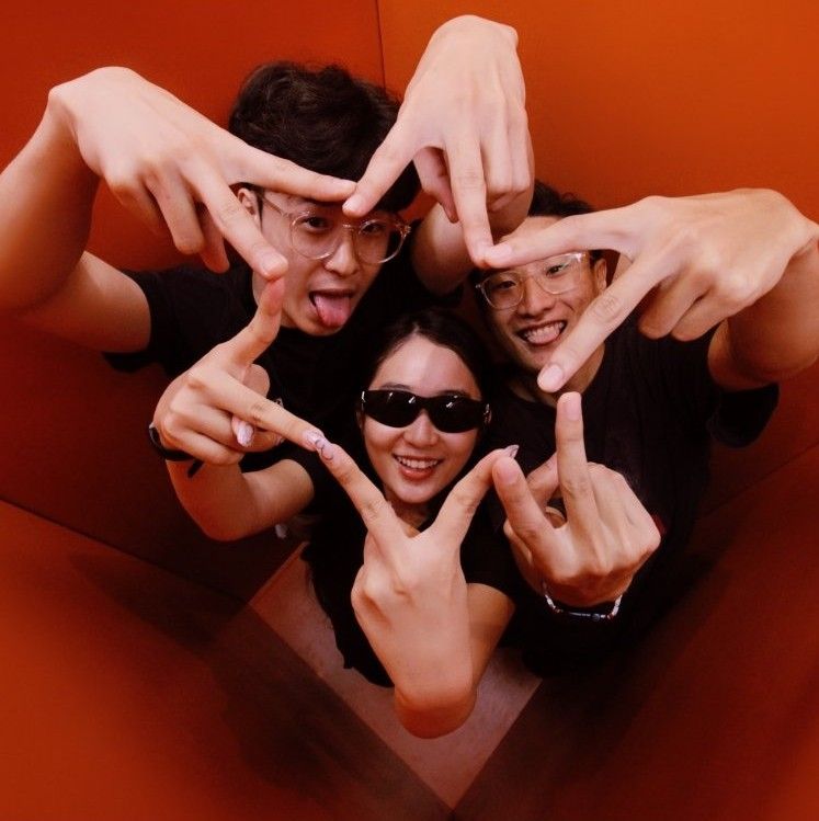 Self-serve high-angle photobooth print strip at Cool Room Studio Eastwood