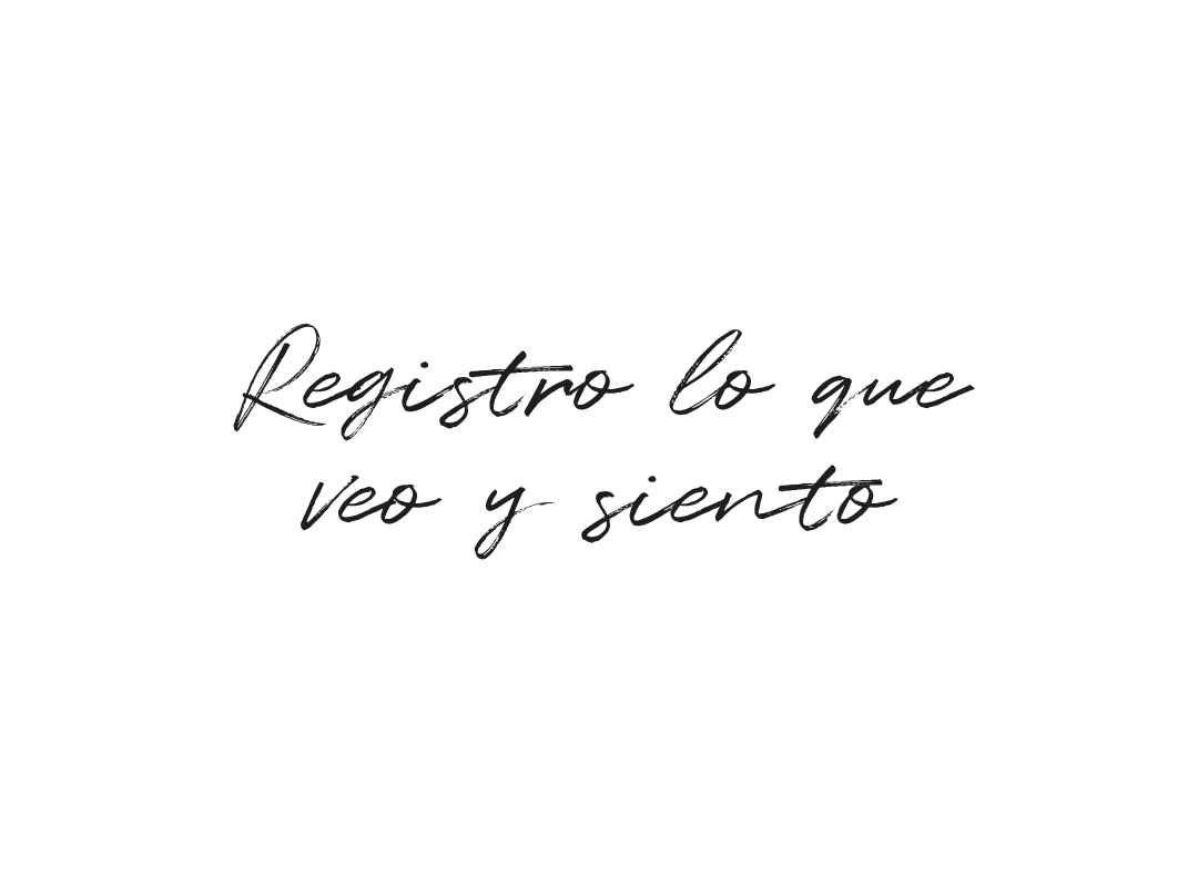 registro lo que veo y siento desde la fotografía de bodas