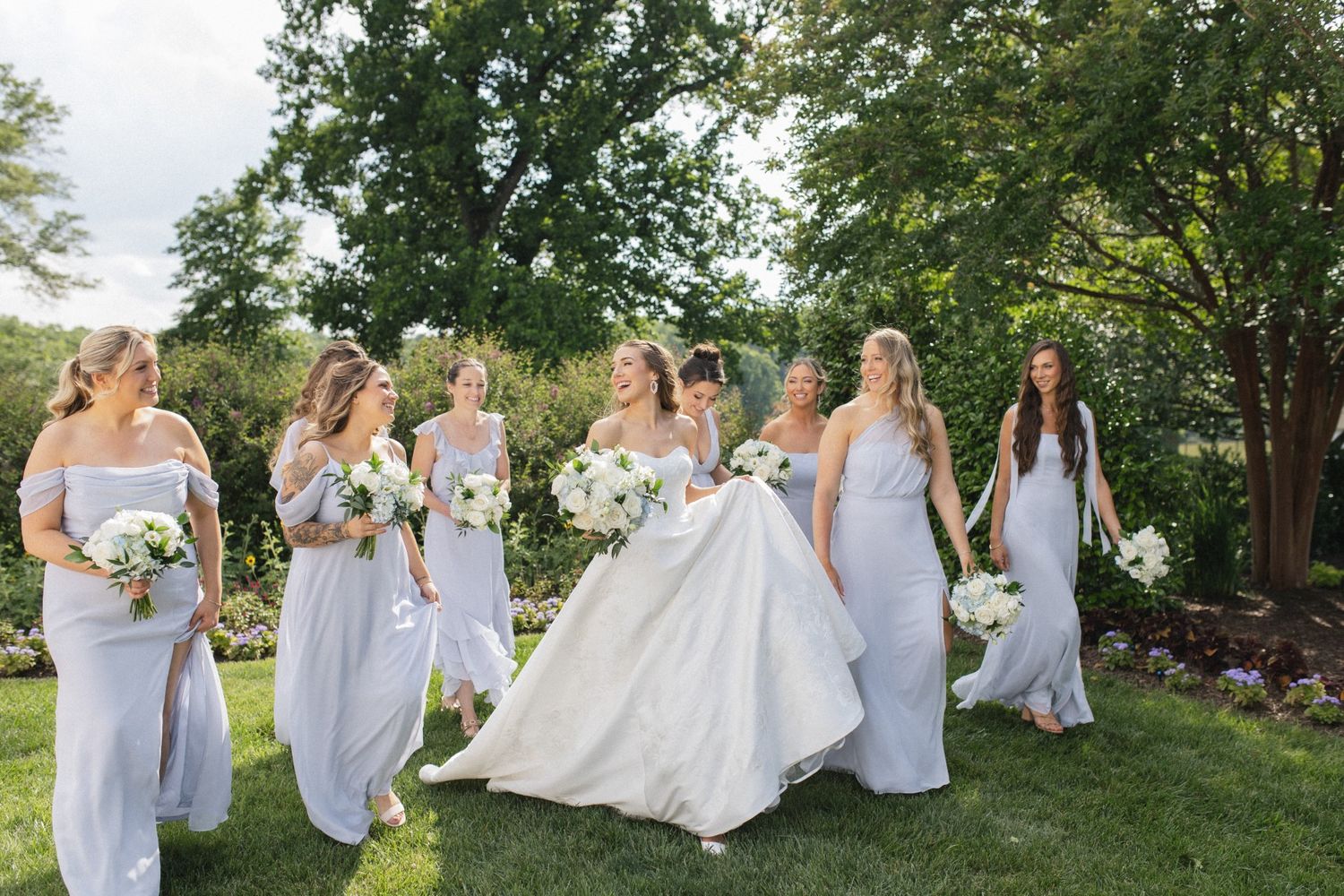 bridal party blues