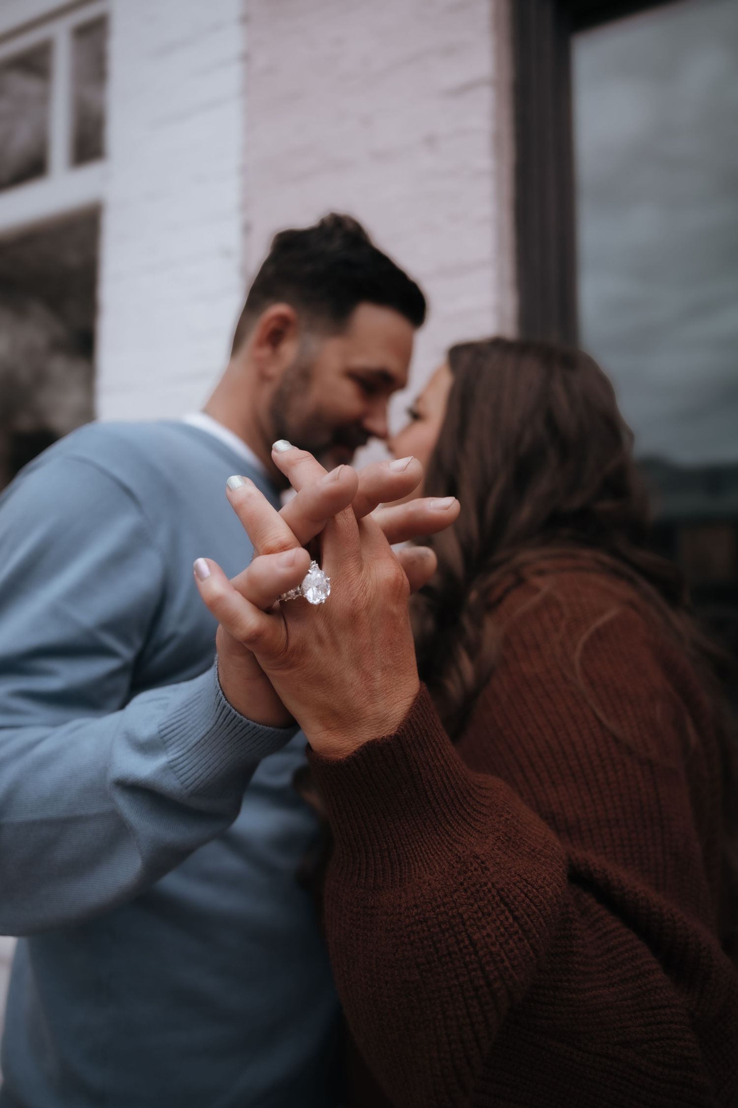 Engagement Shoot in Downtown Mckinney, TX