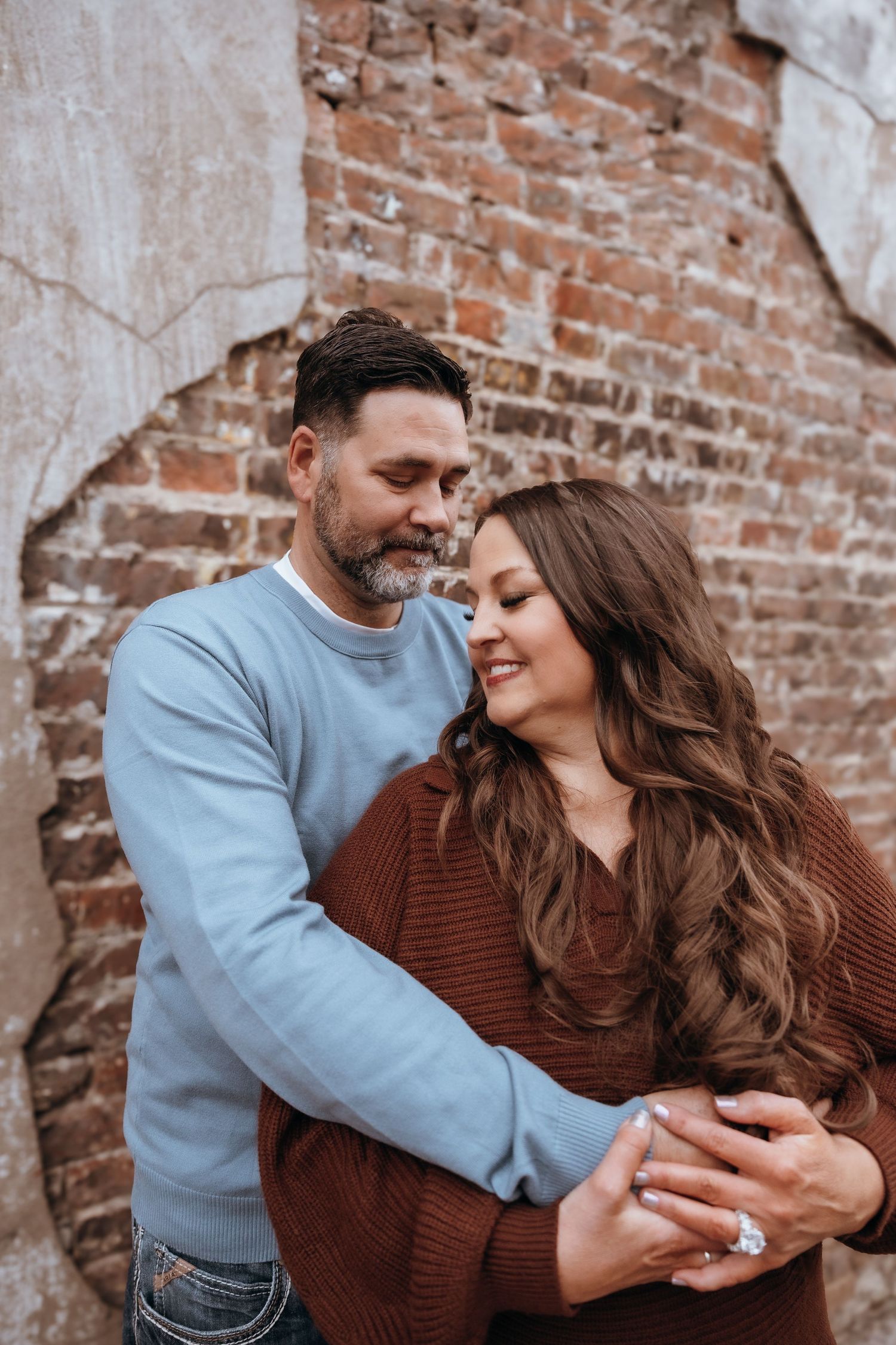 Engagement Shoot in Downtown Mckinney, TX
